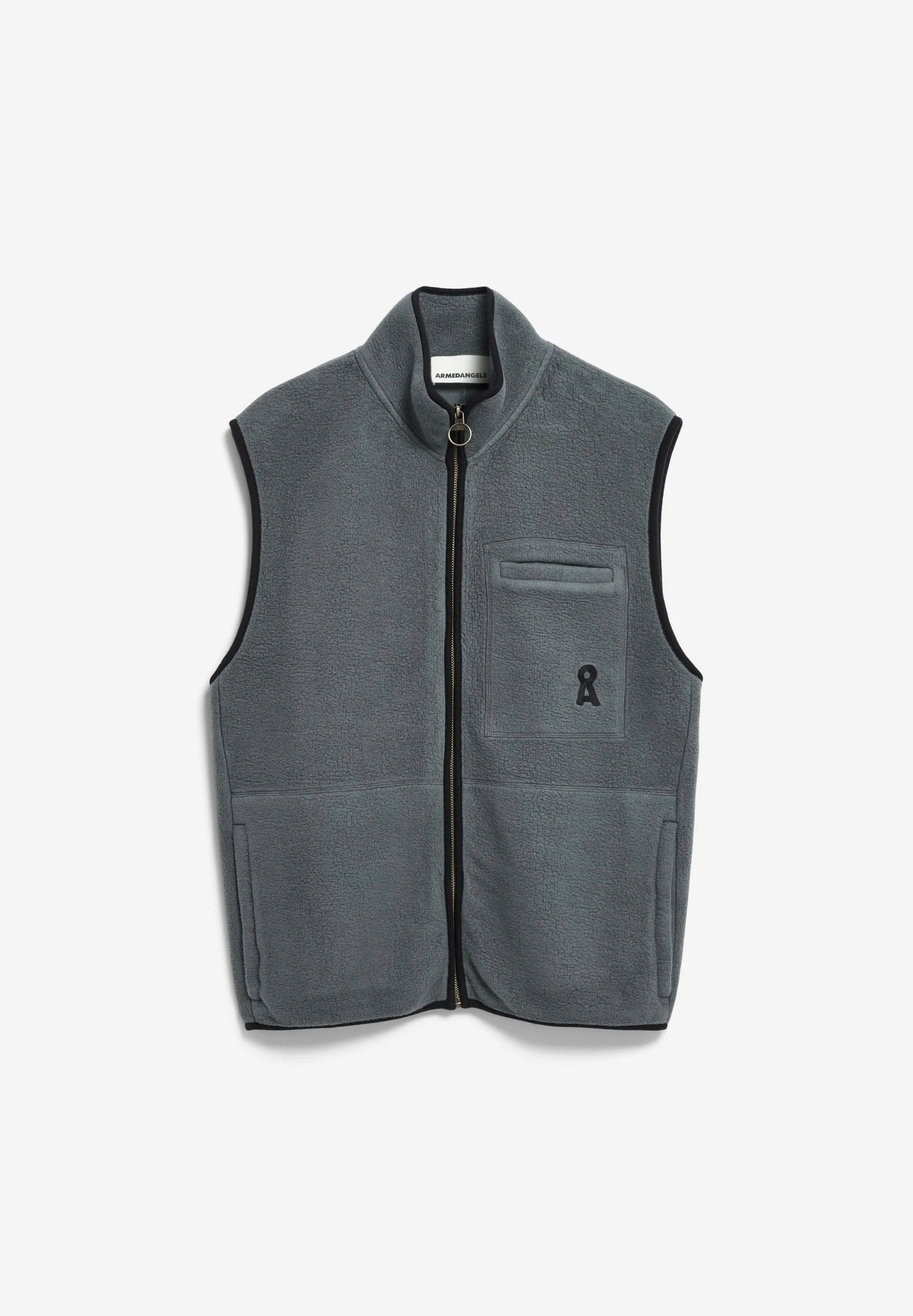 AABLEO FLEECE VEST | space steel - Image 6