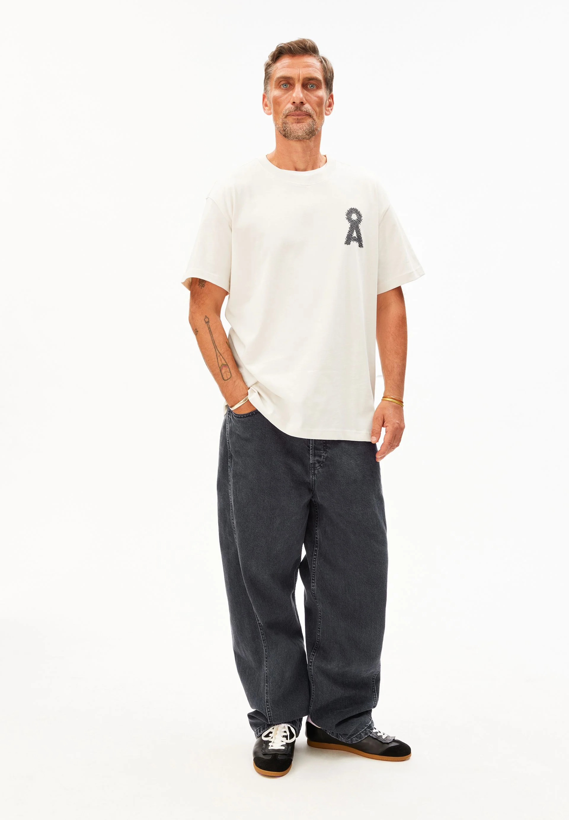 AADRU Å ZICK ZACK T-SHIRT | pure - Image 5