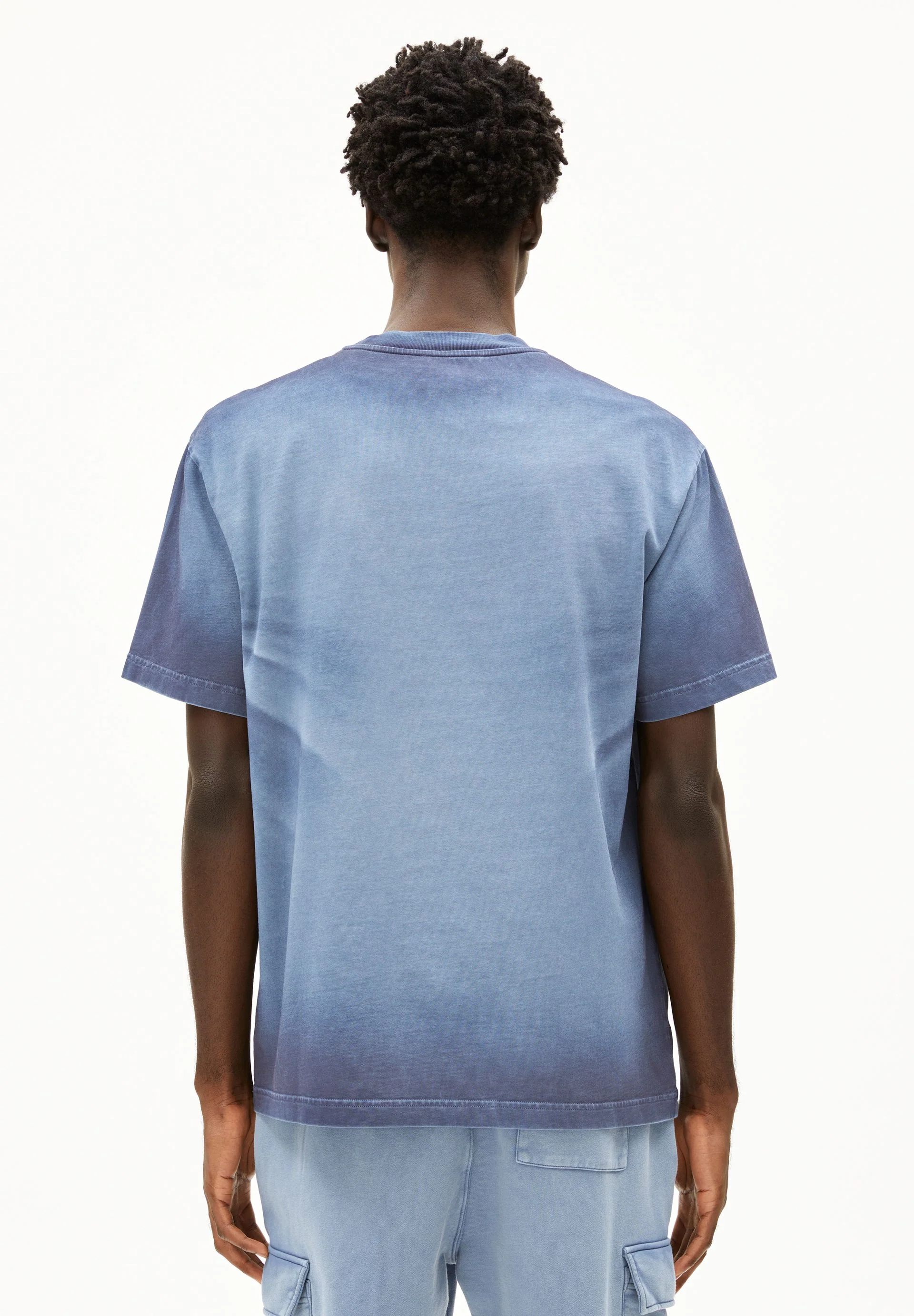 AADRU GMT DYE SPRAY T-SHIRT | nightshadow washed - Image 2