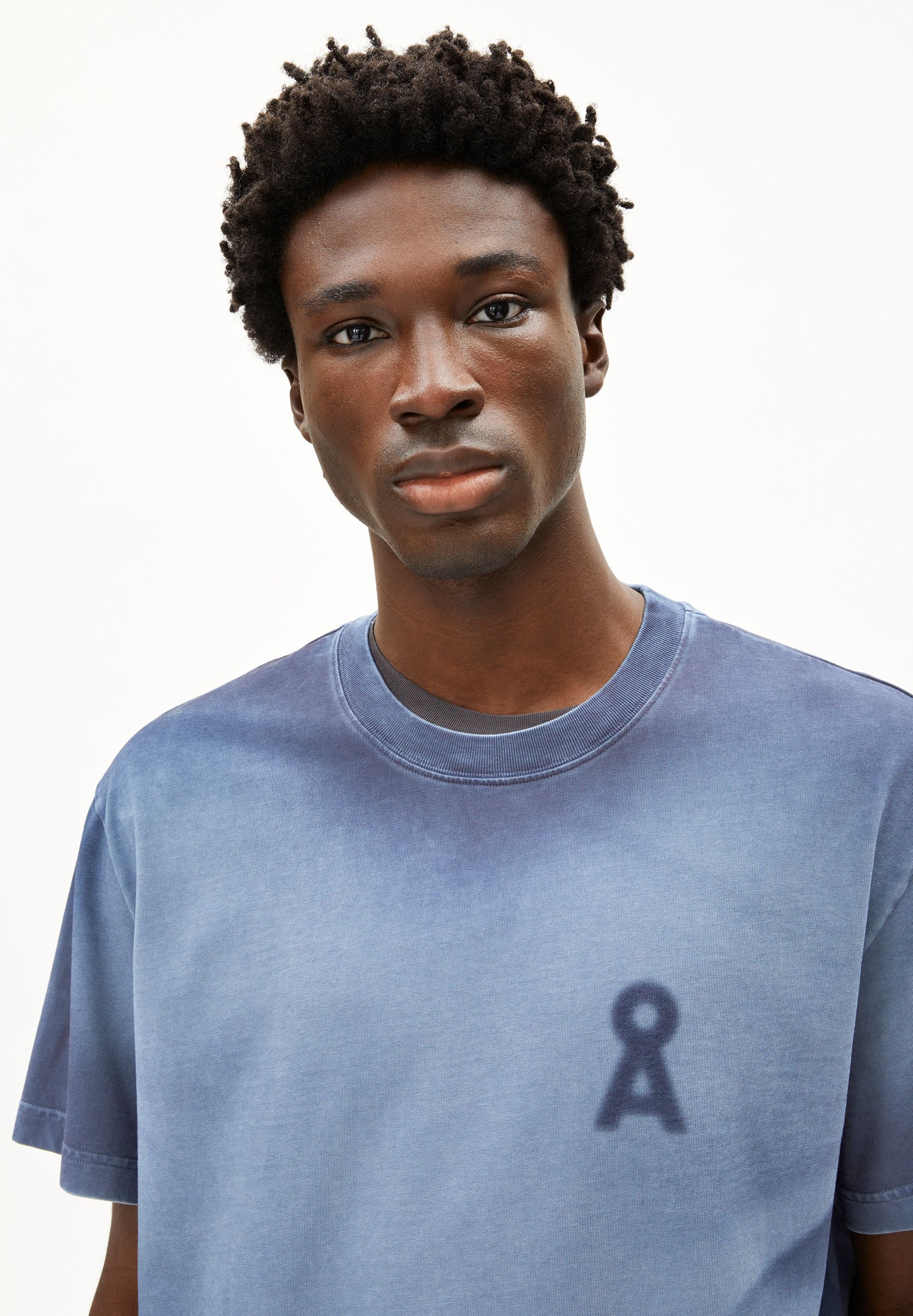 AADRU GMT DYE SPRAY T-SHIRT | nightshadow washed - Image 3