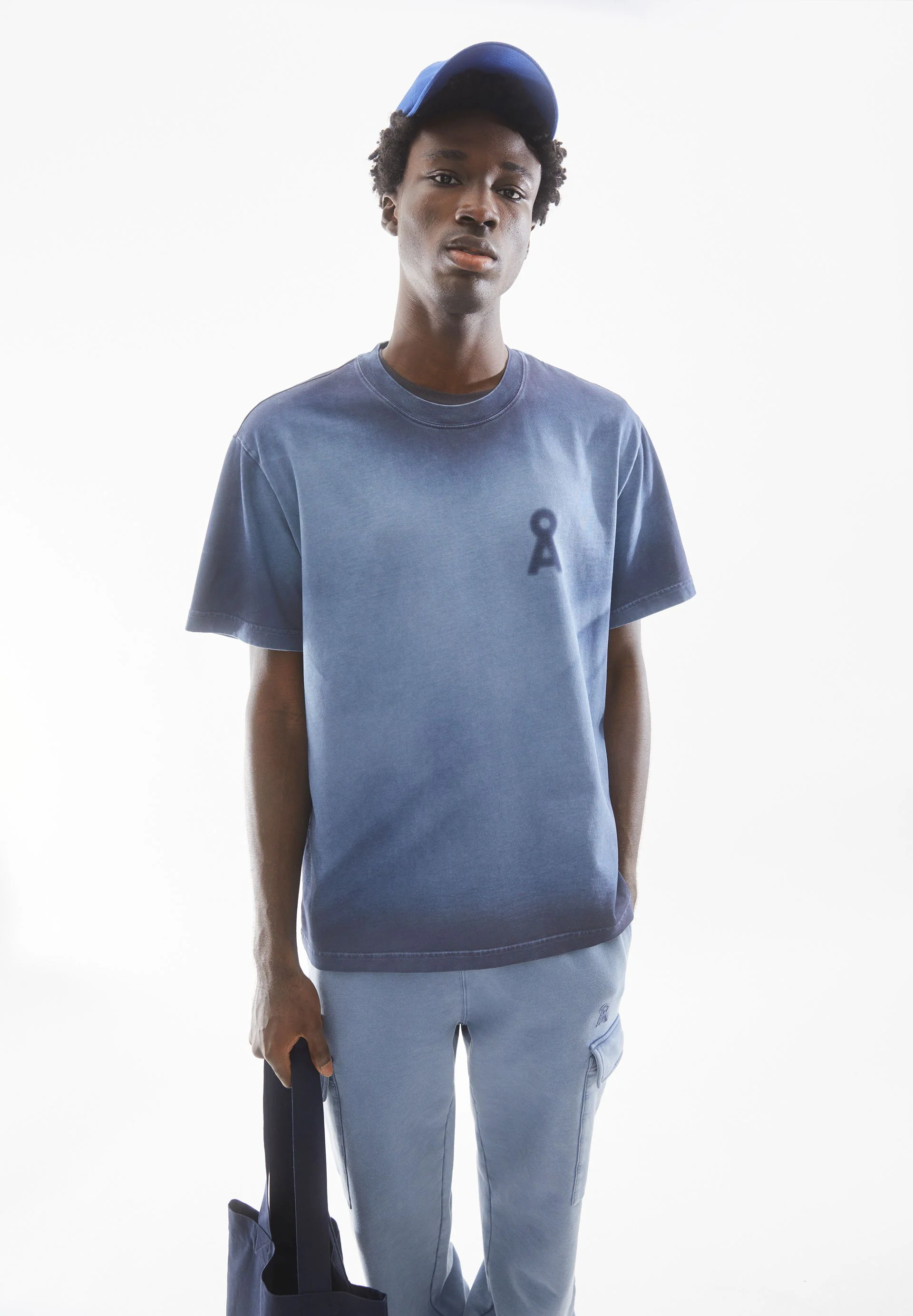 AADRU GMT DYE SPRAY T-SHIRT | nightshadow washed - Image 4