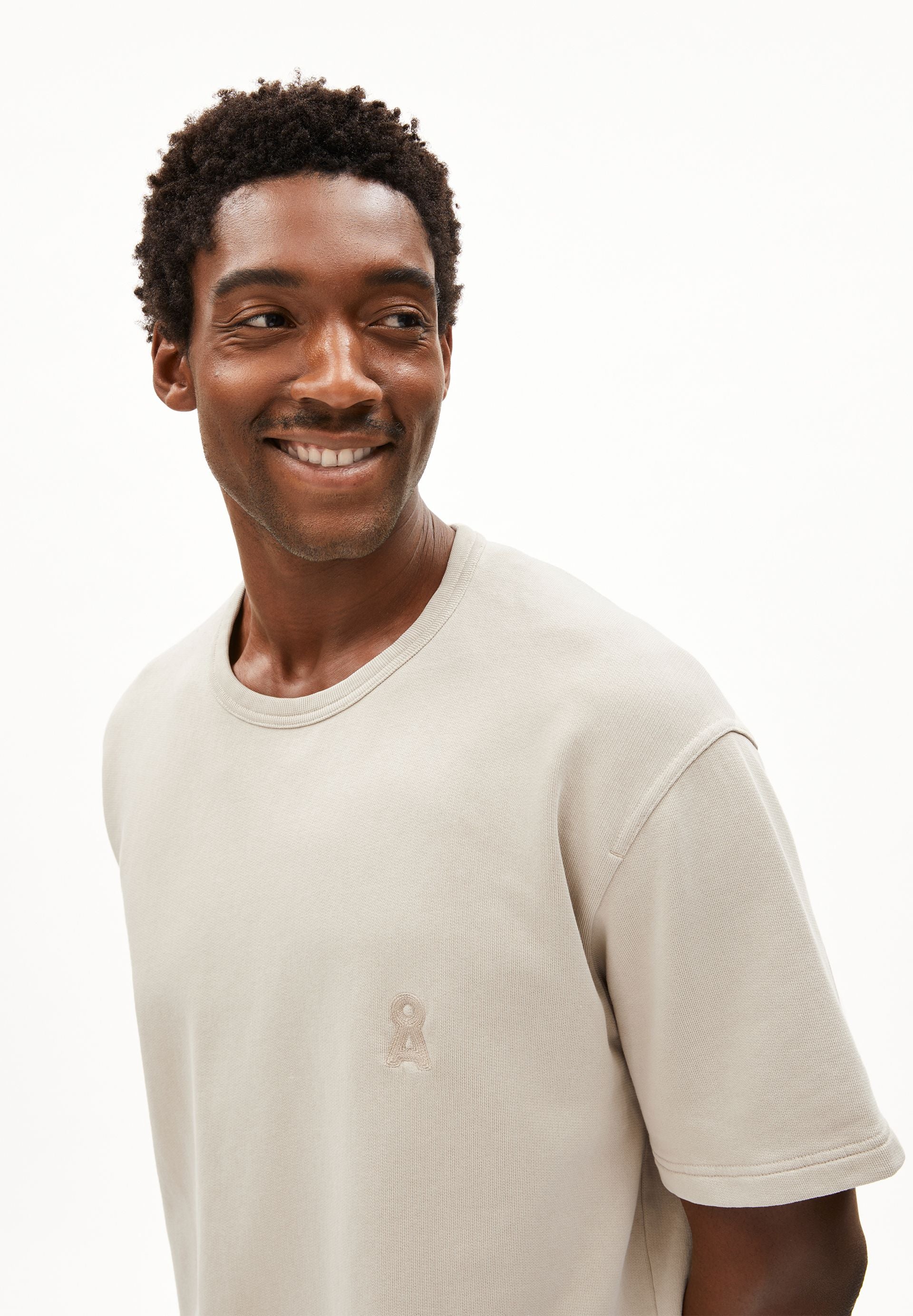 AADRU SWEAT GMT DYE | sand stone washed - Image 3