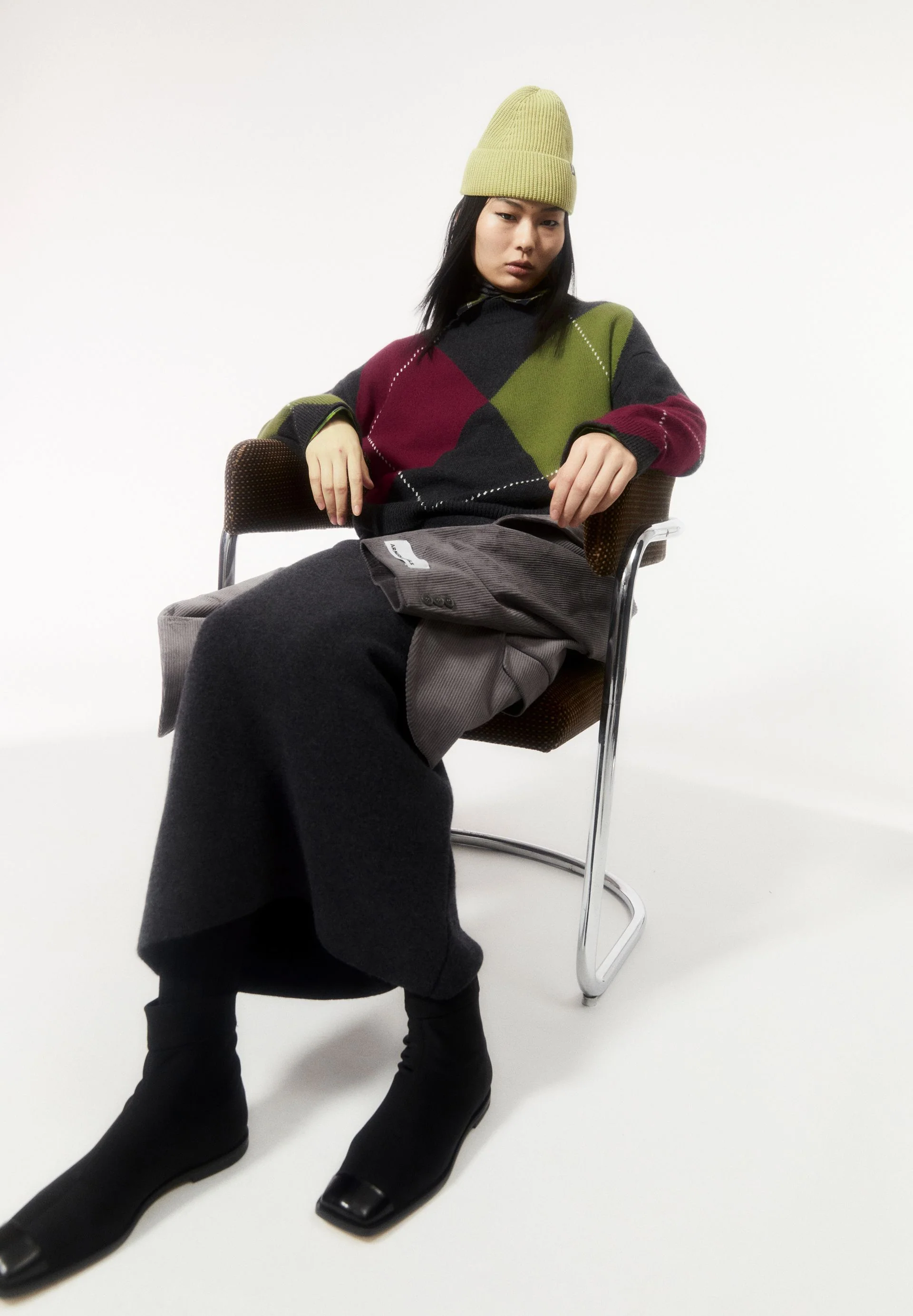 AAELGIAS ARGYLE | steel melange - Image 4