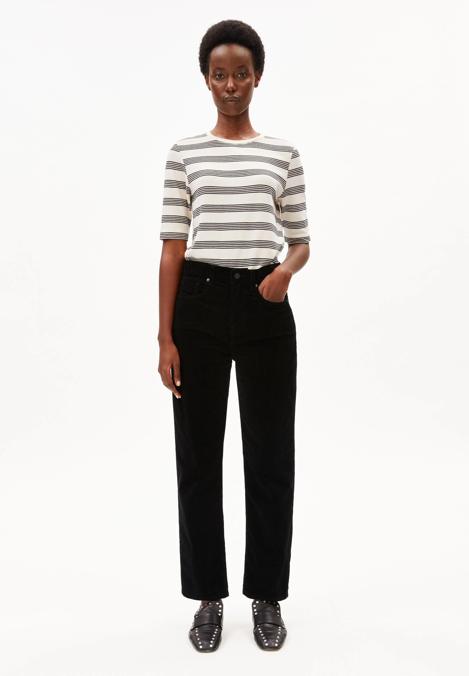 AAIKALA CORDHOSE | black - Image 5