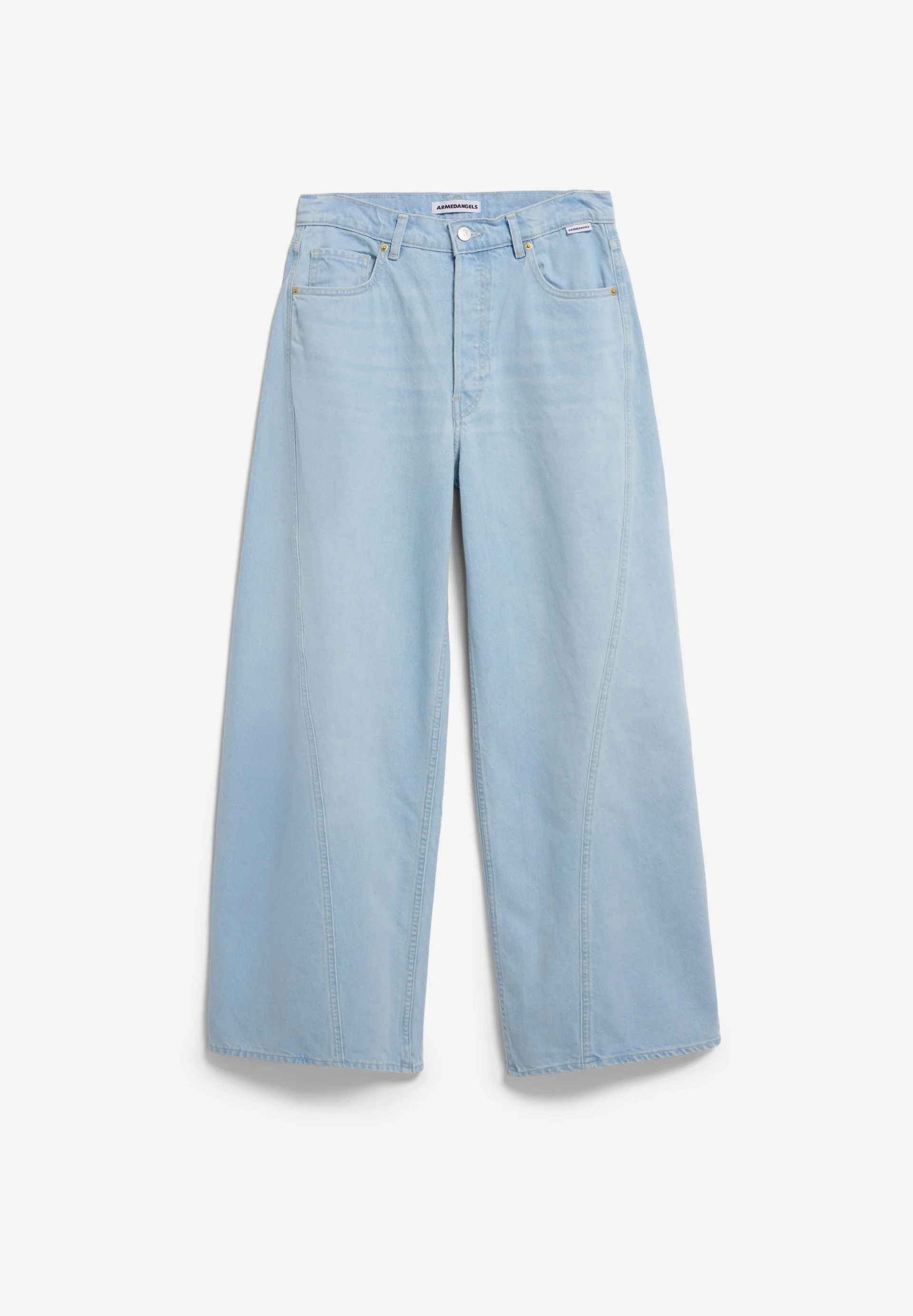 AALTHEA MID WAIST BARREL JEANS | barrea - Image 7