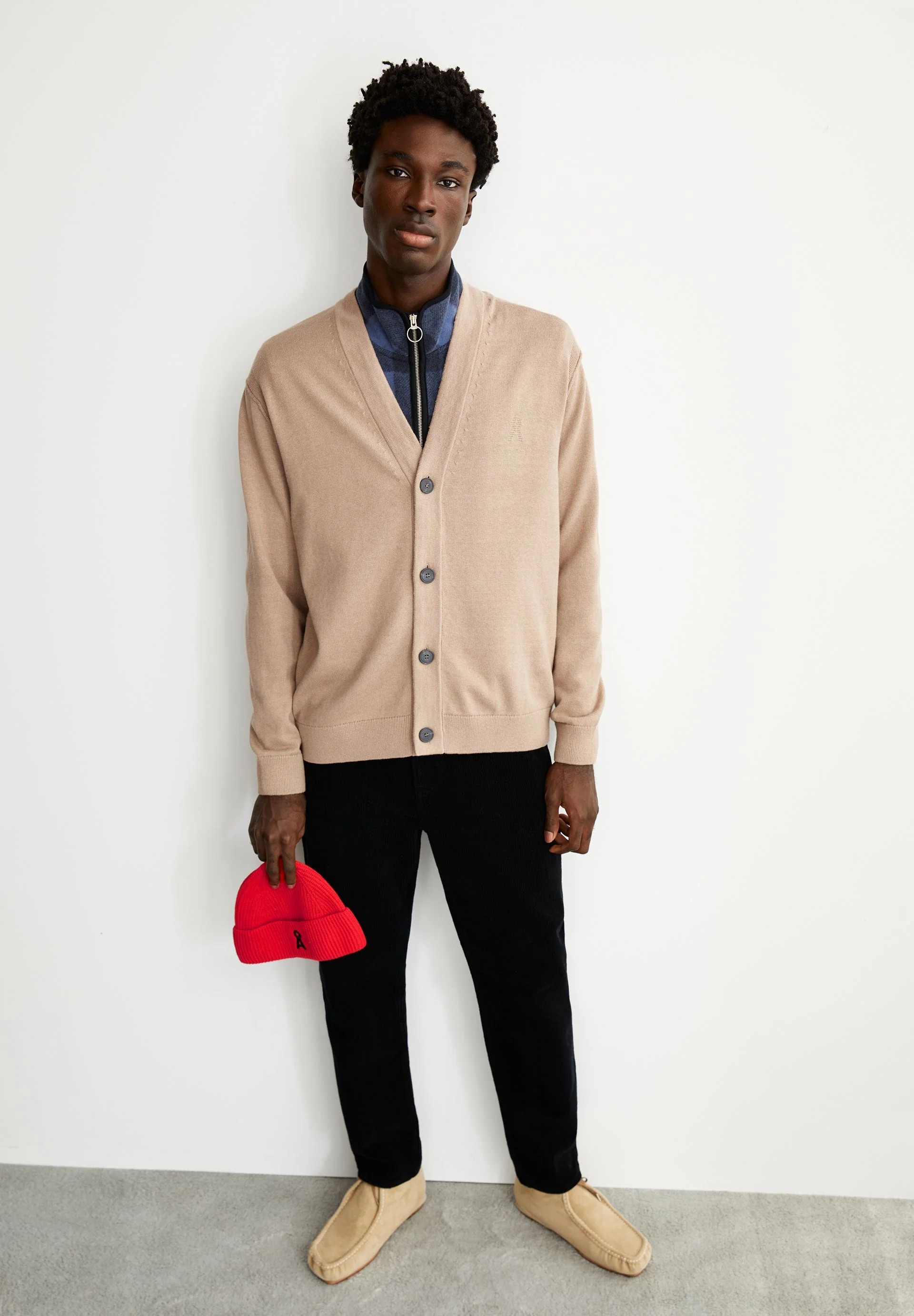 AANATOL STRICKJACKE | true camel - Image 4