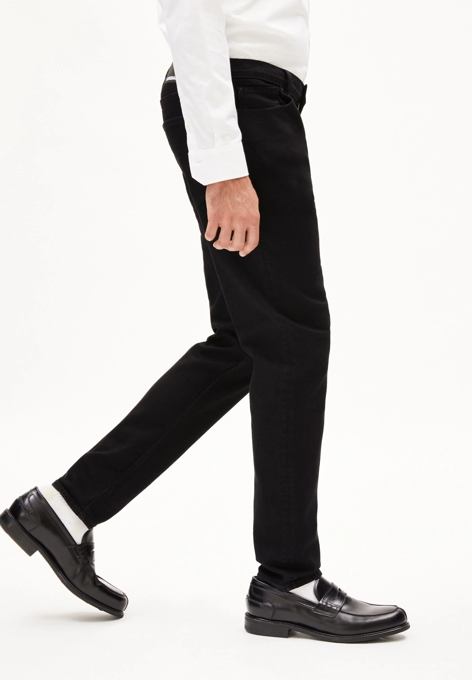 AARJO TARPA TAPERED JEANS | rinse black - Image 6