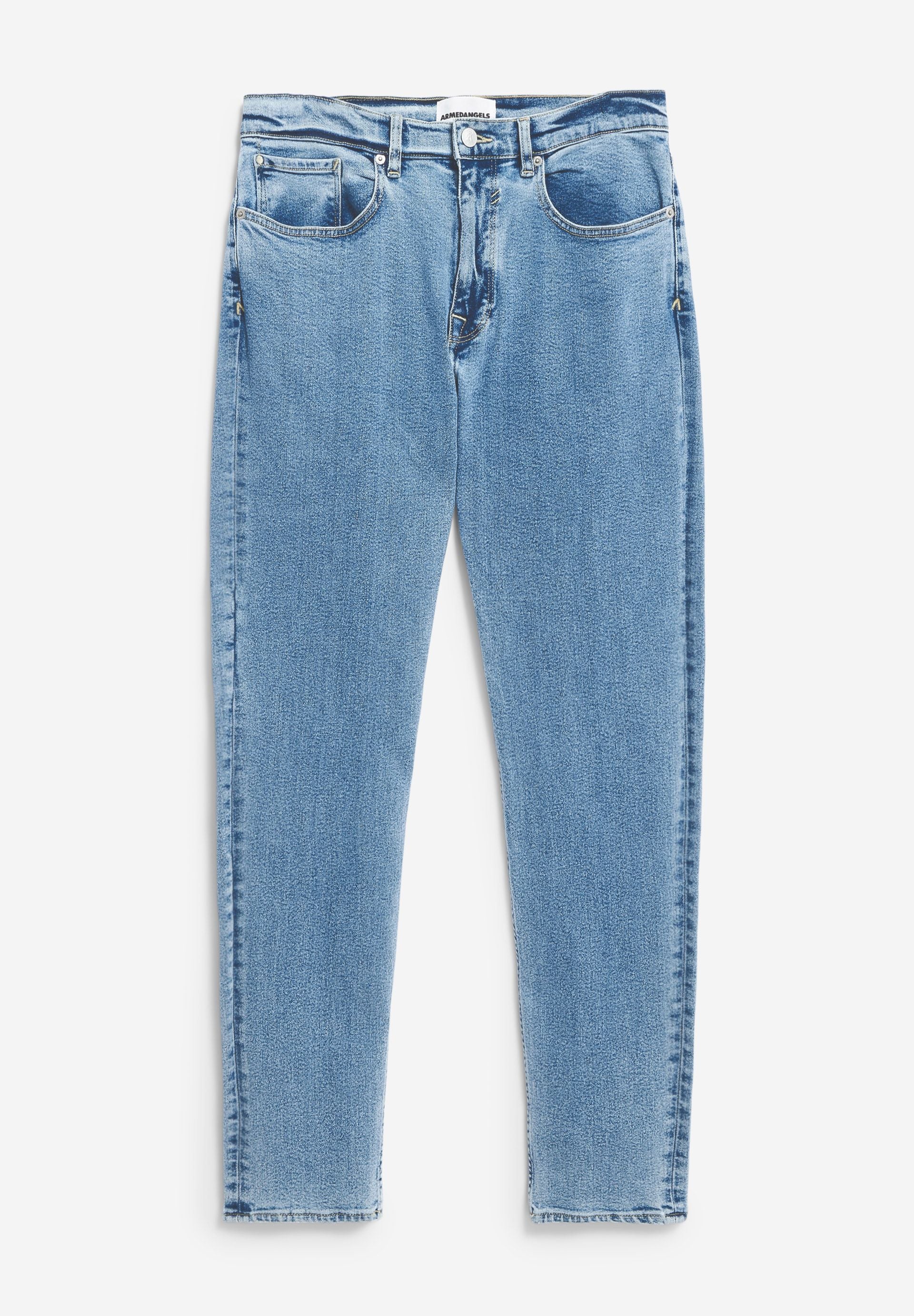 AARJO TARPA TAPERED JEANS | washed light indigo - Image 6