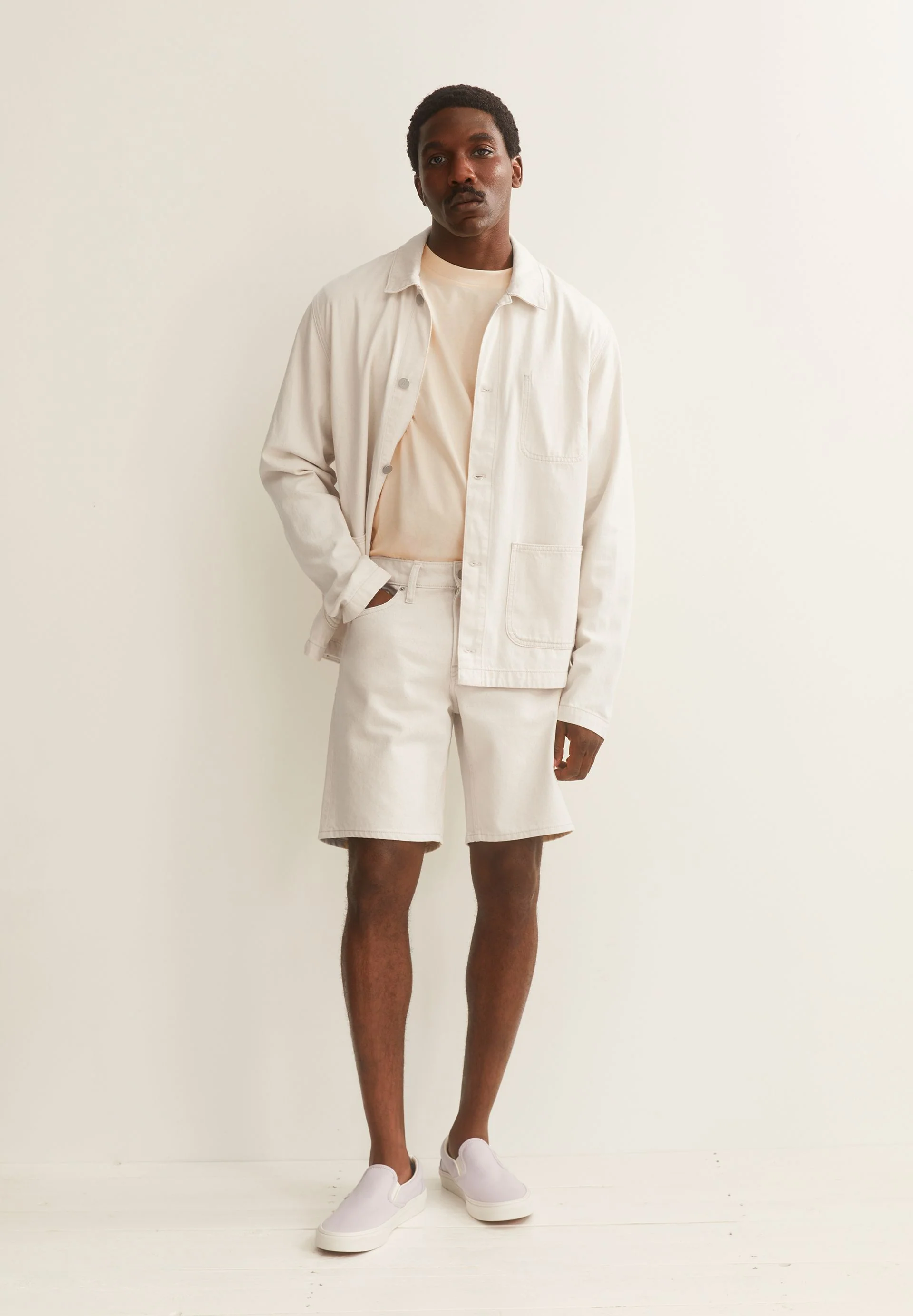 AARVO JEANS-SHORTS | undyed - Image 4