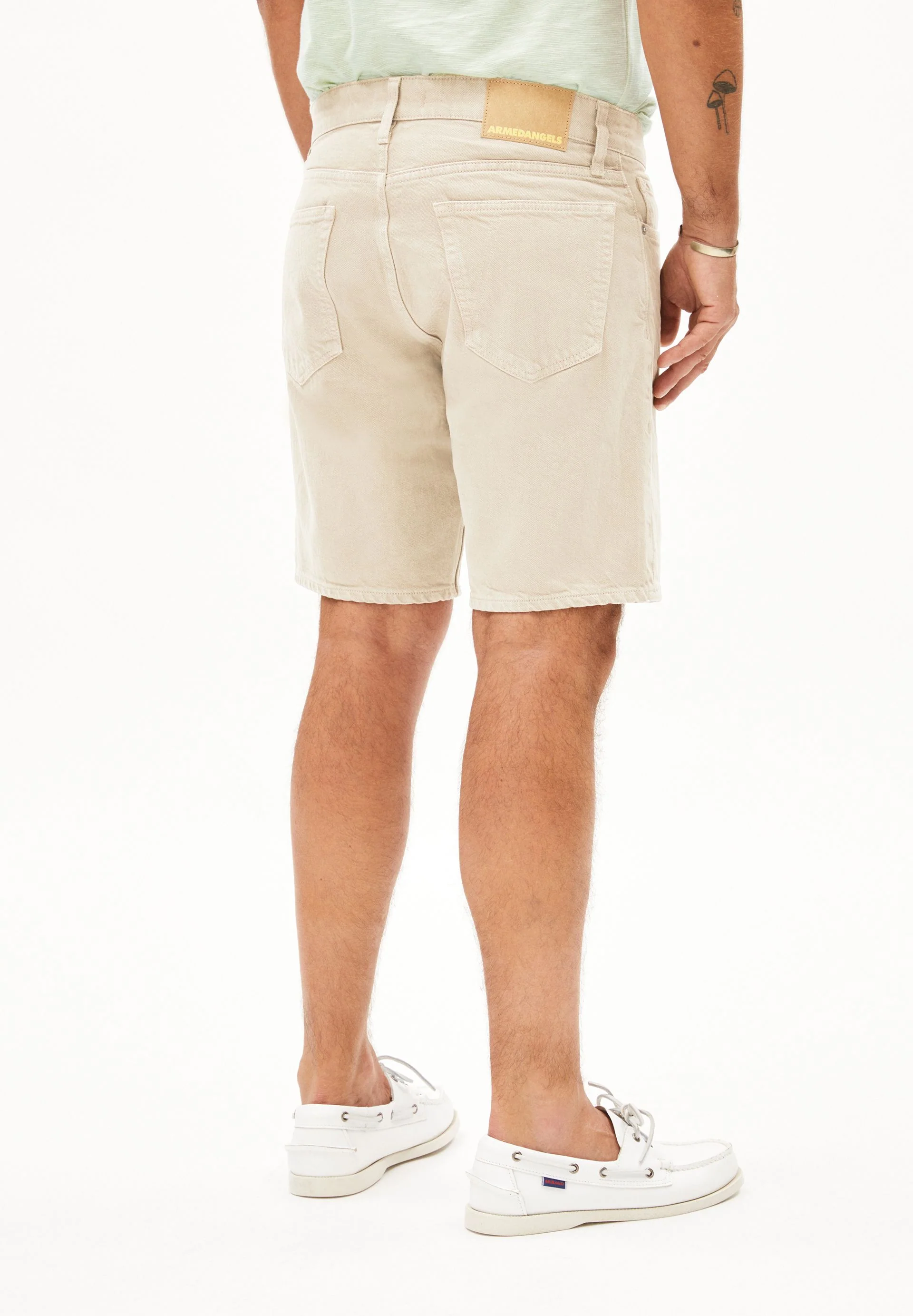 AARVO JEANS-SHORTS | sandstone - Image 2