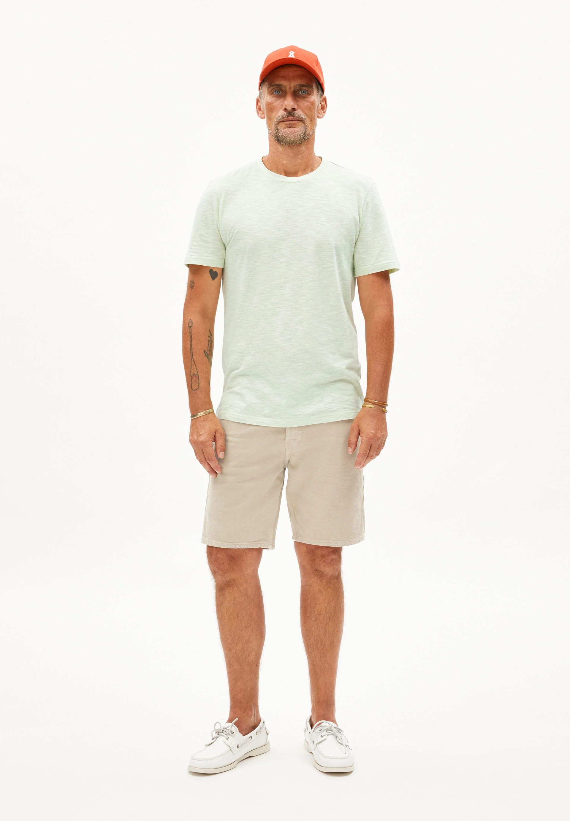 AARVO JEANS-SHORTS | sandstone - Image 4