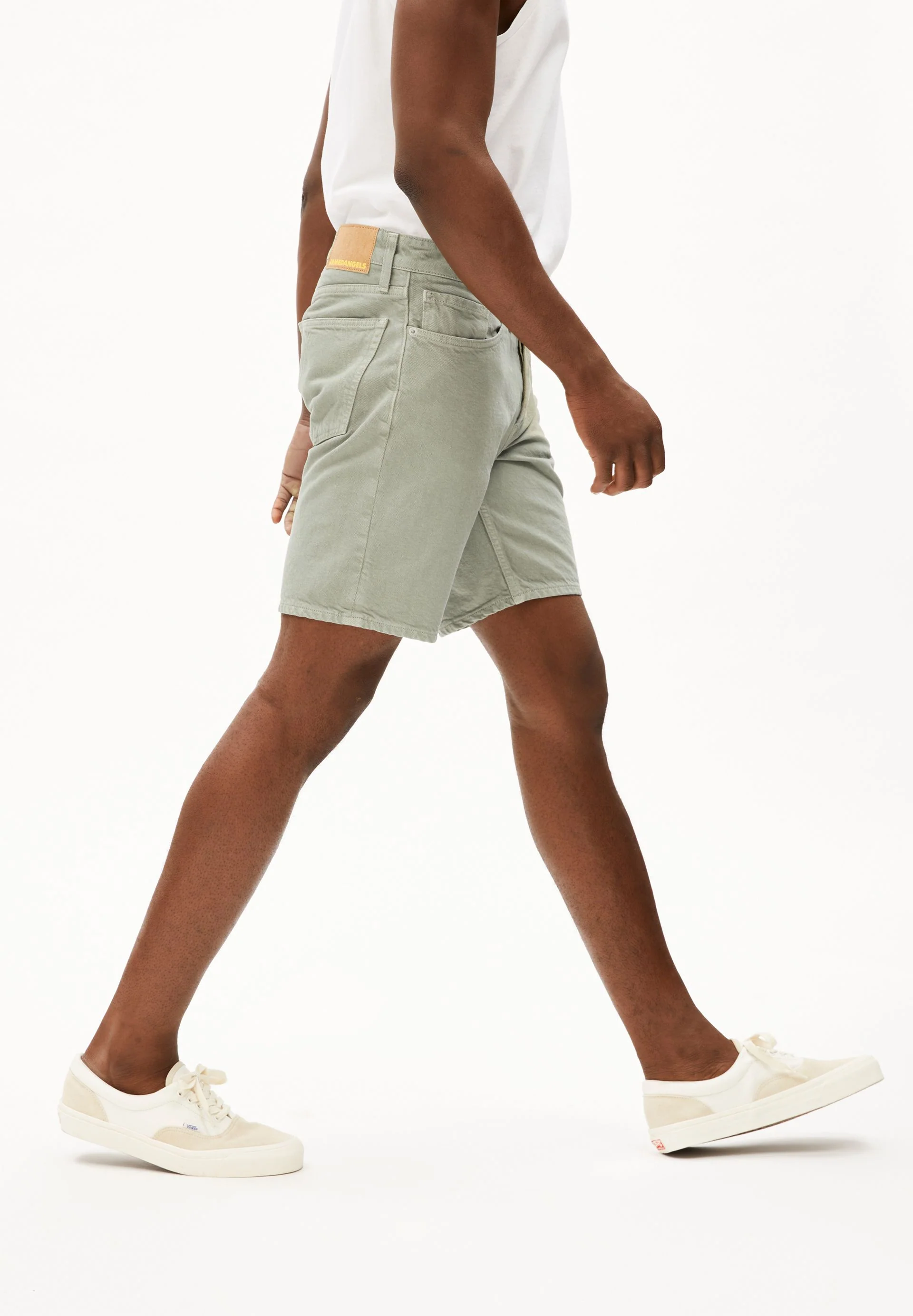 AARVO JEANS-SHORTS | seagreen - Image 5