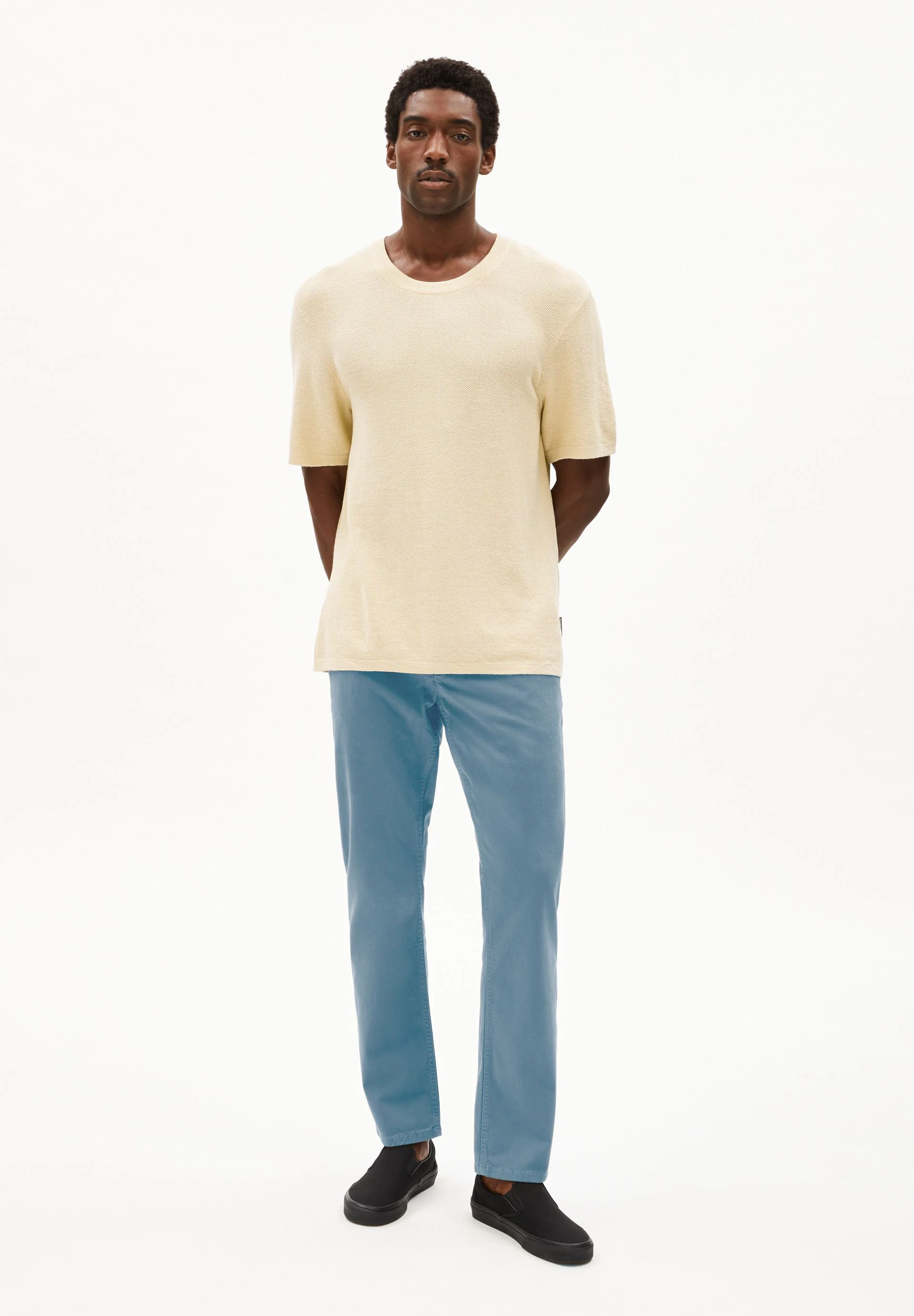 AASTER CHINOHOSE | pigment blue - Image 5