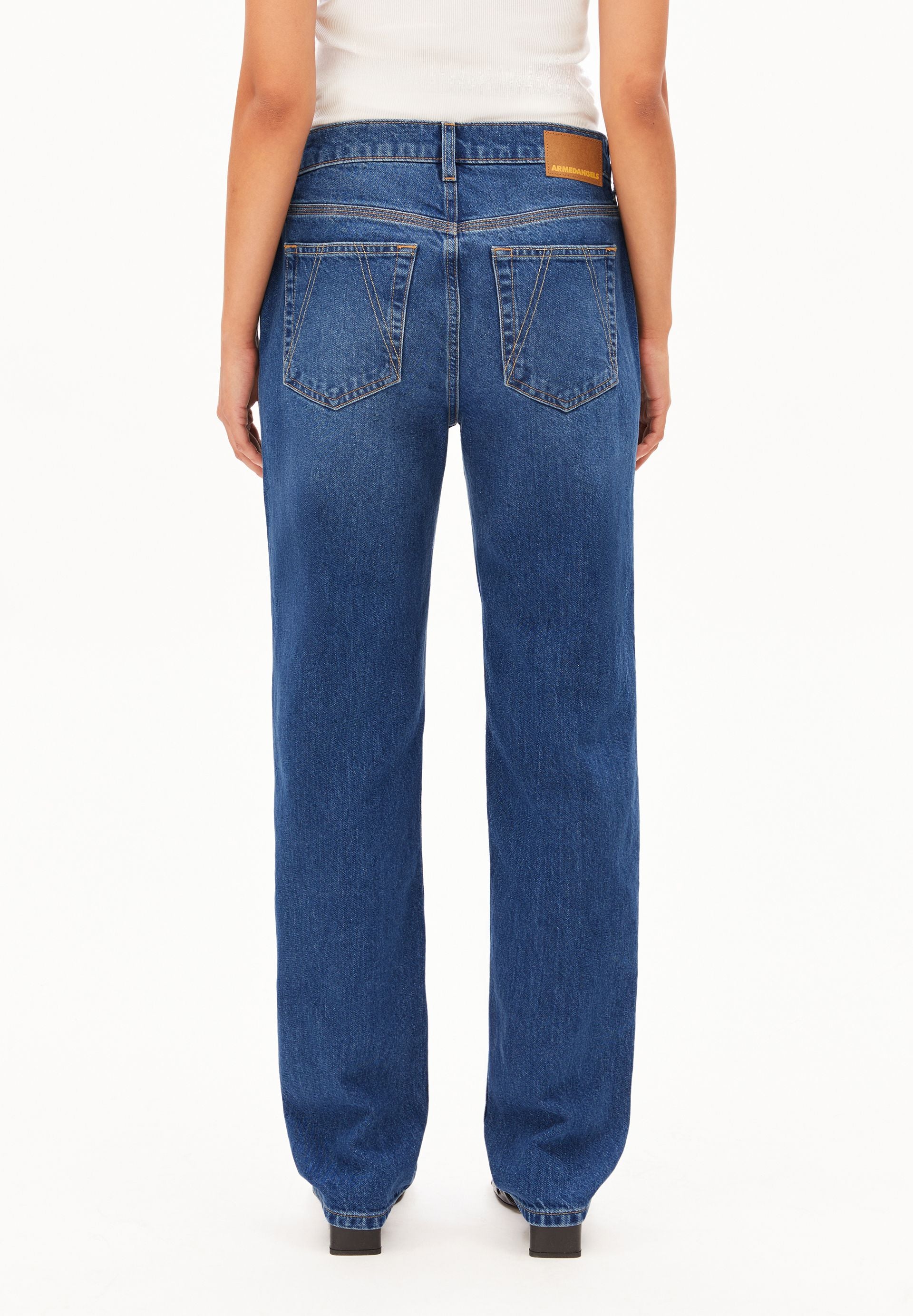 AAVELINE MID STRAIGHT JEANS | bellagio - Image 2