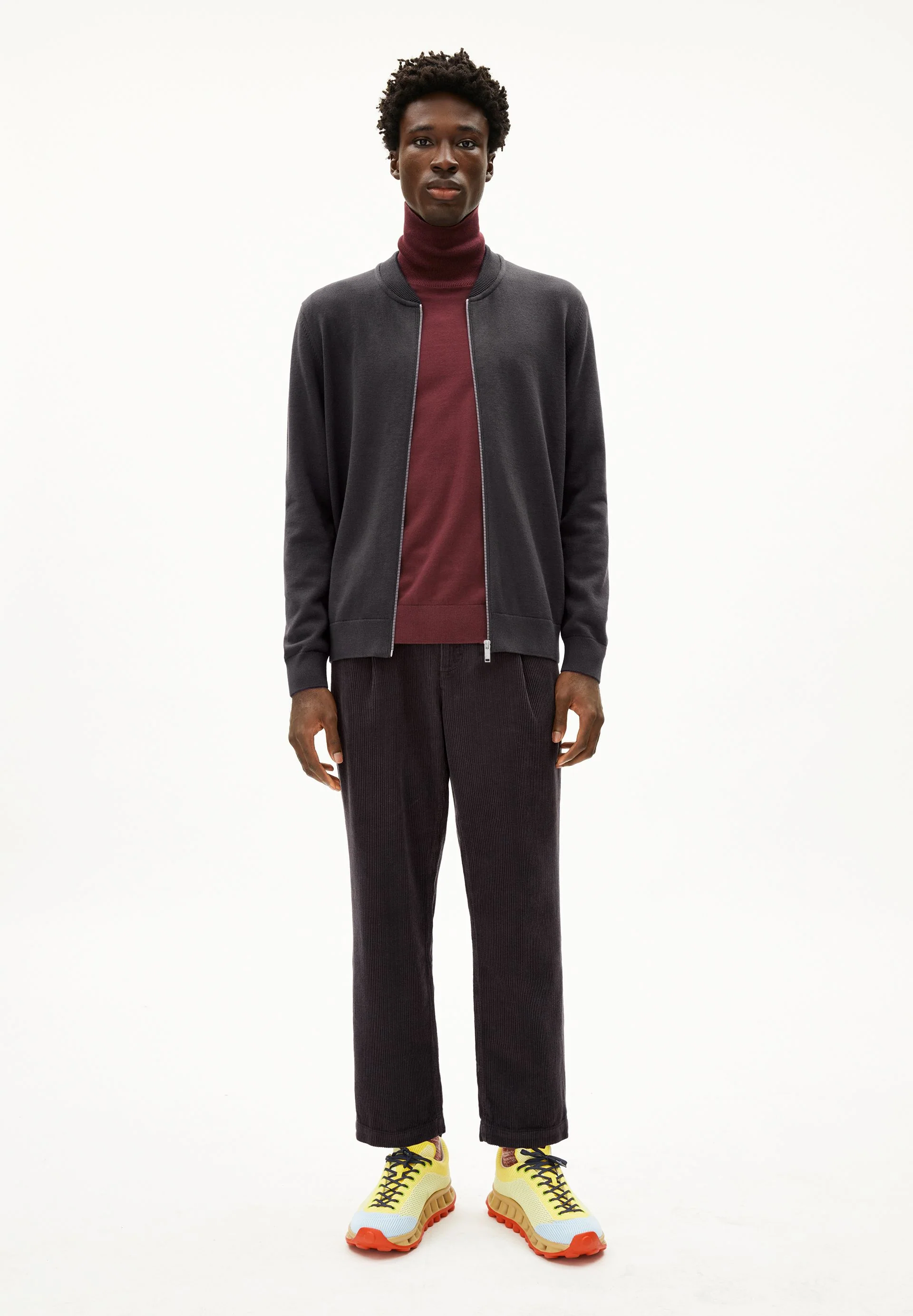 AGAAMON STRICKJACKE | dark steel - Image 5
