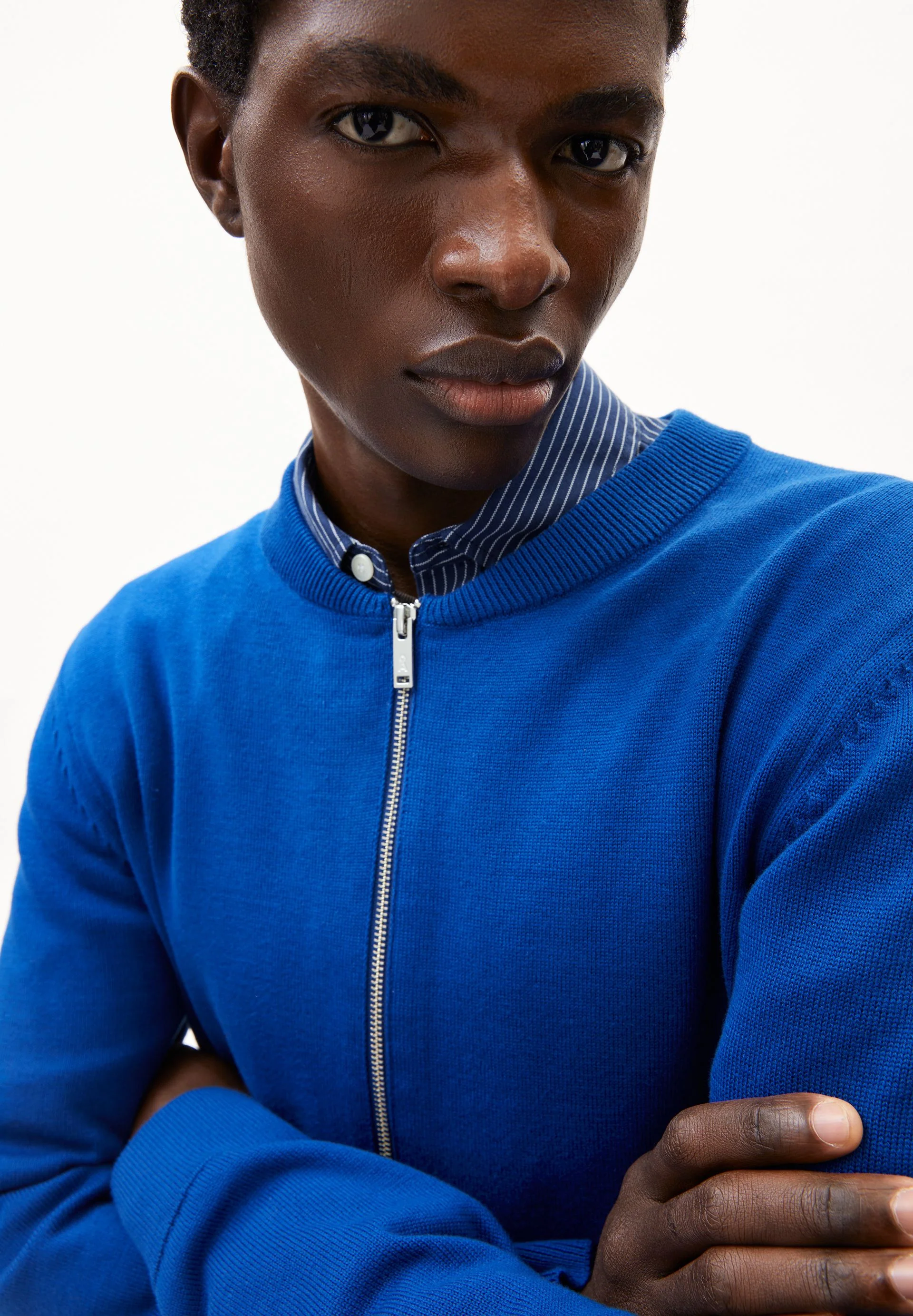 AGAAMON STRICKJACKE | lapis blue - Image 3