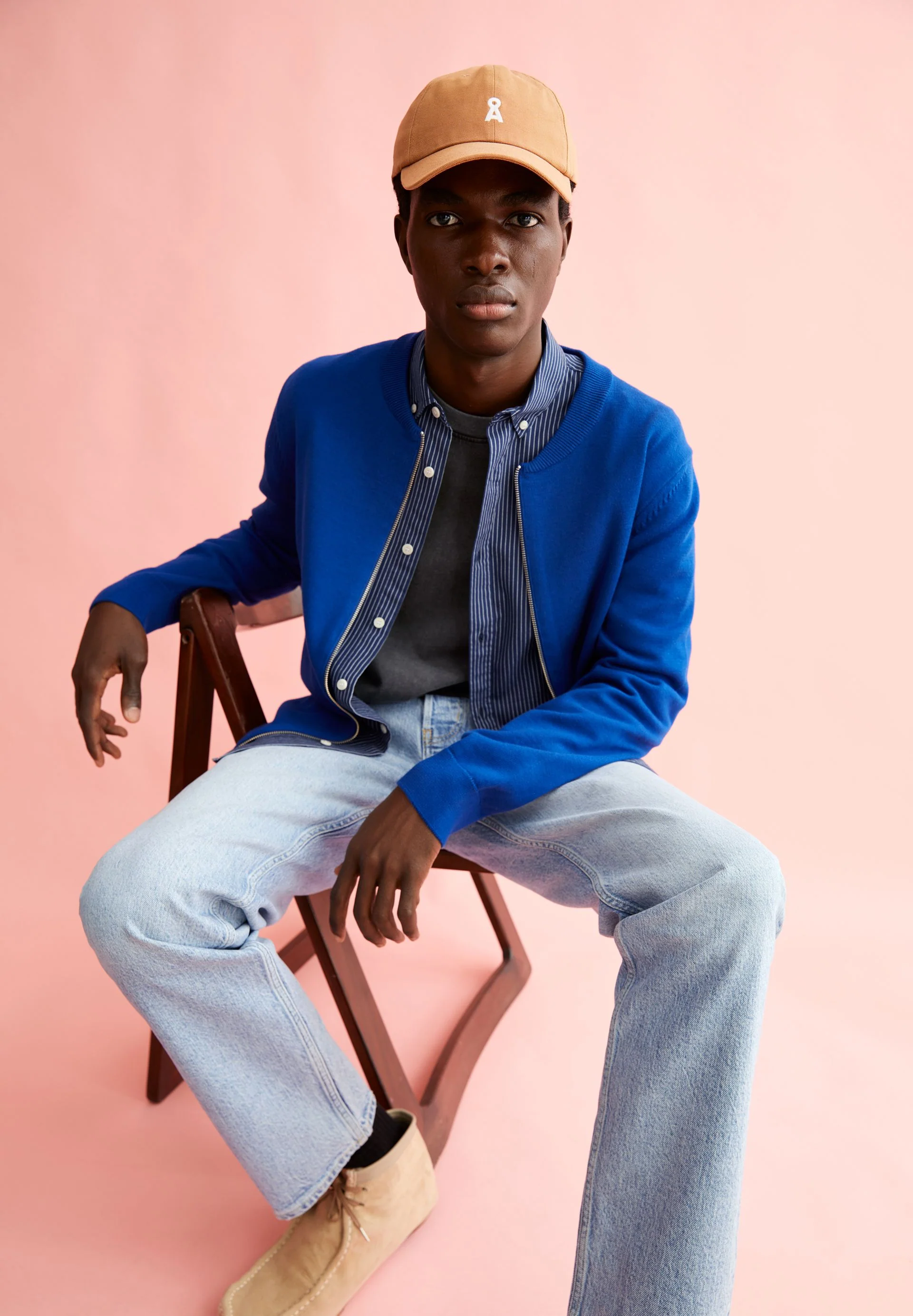 AGAAMON STRICKJACKE | lapis blue - Image 4