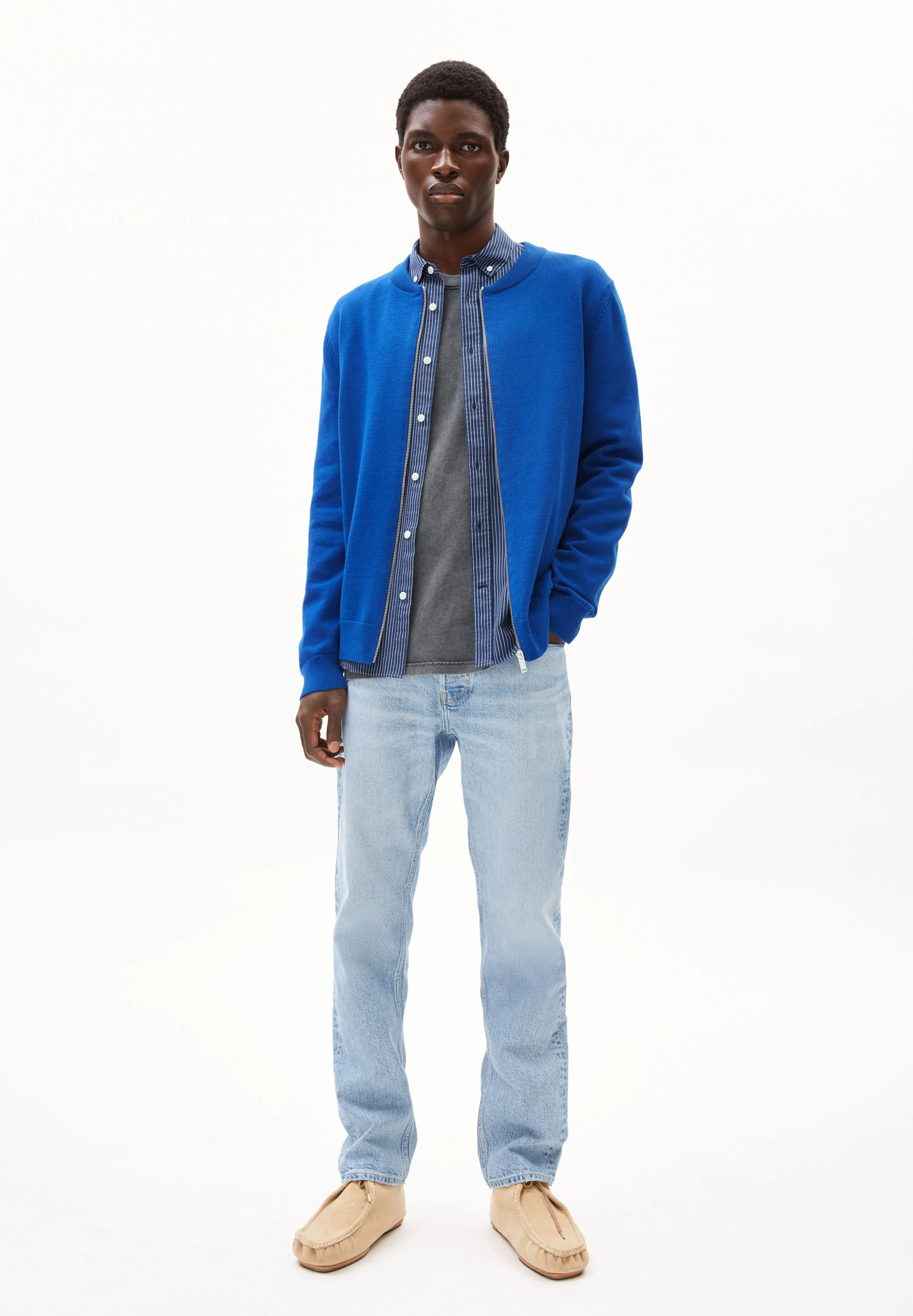 AGAAMON STRICKJACKE | lapis blue - Image 5