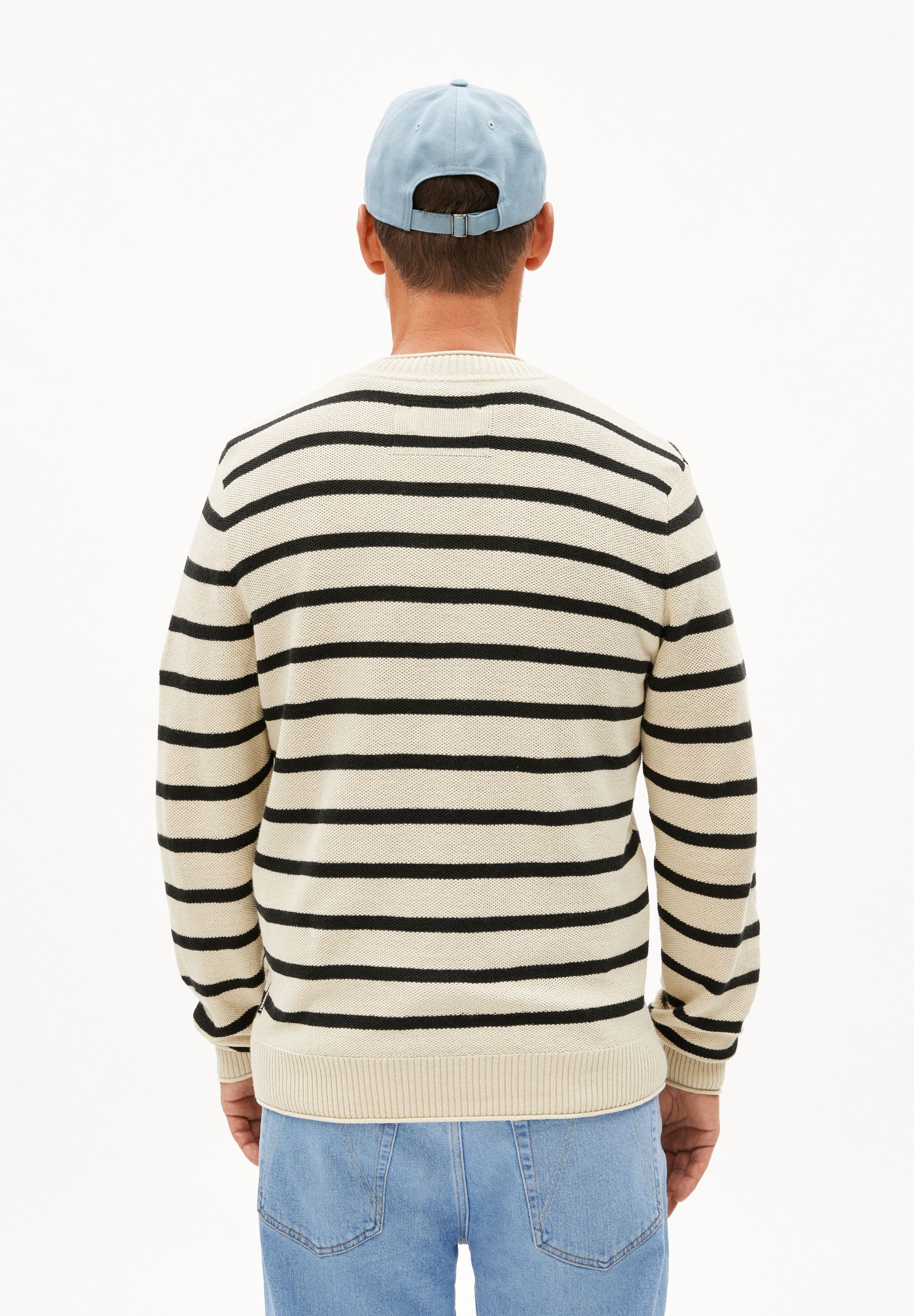 AJAANI LINO STRIPES | raw white-black - Image 2