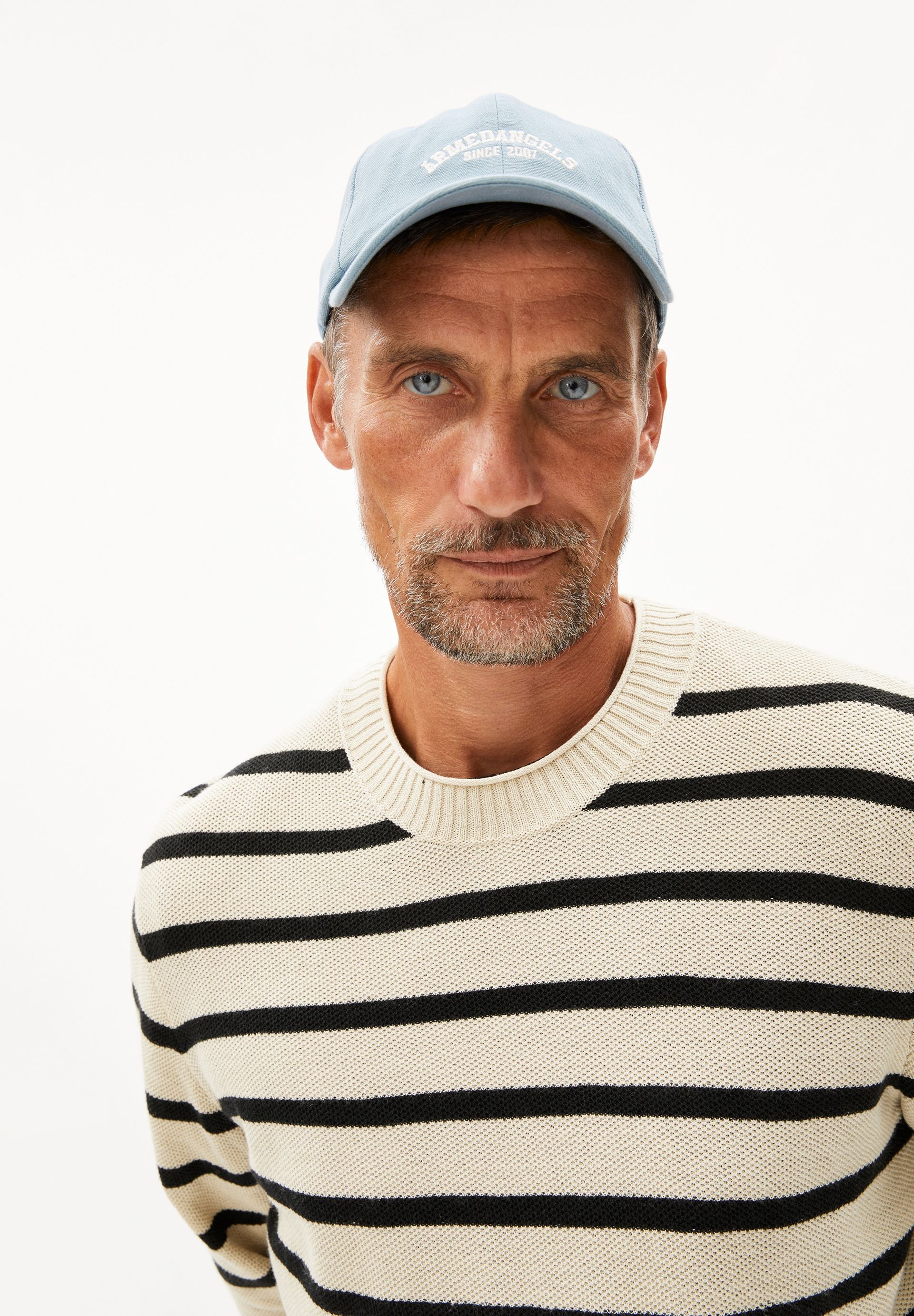AJAANI LINO STRIPES | raw white-black - Image 3