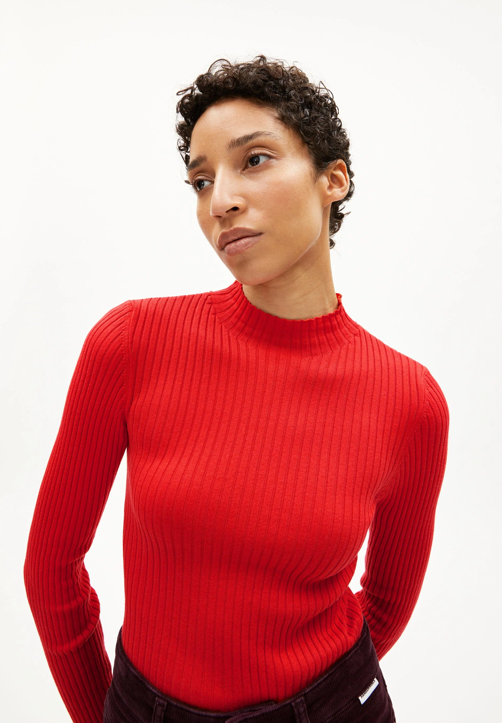 ALAANIA STRICKPULLOVER | candy apple - Image 3