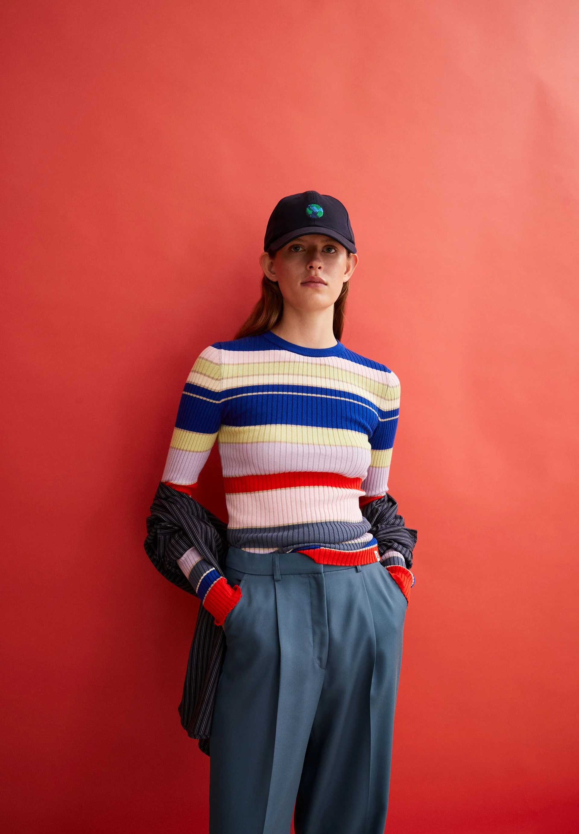 ALAANIA COLLEGE STRIPE | dynamo blue-red alert - Image 4