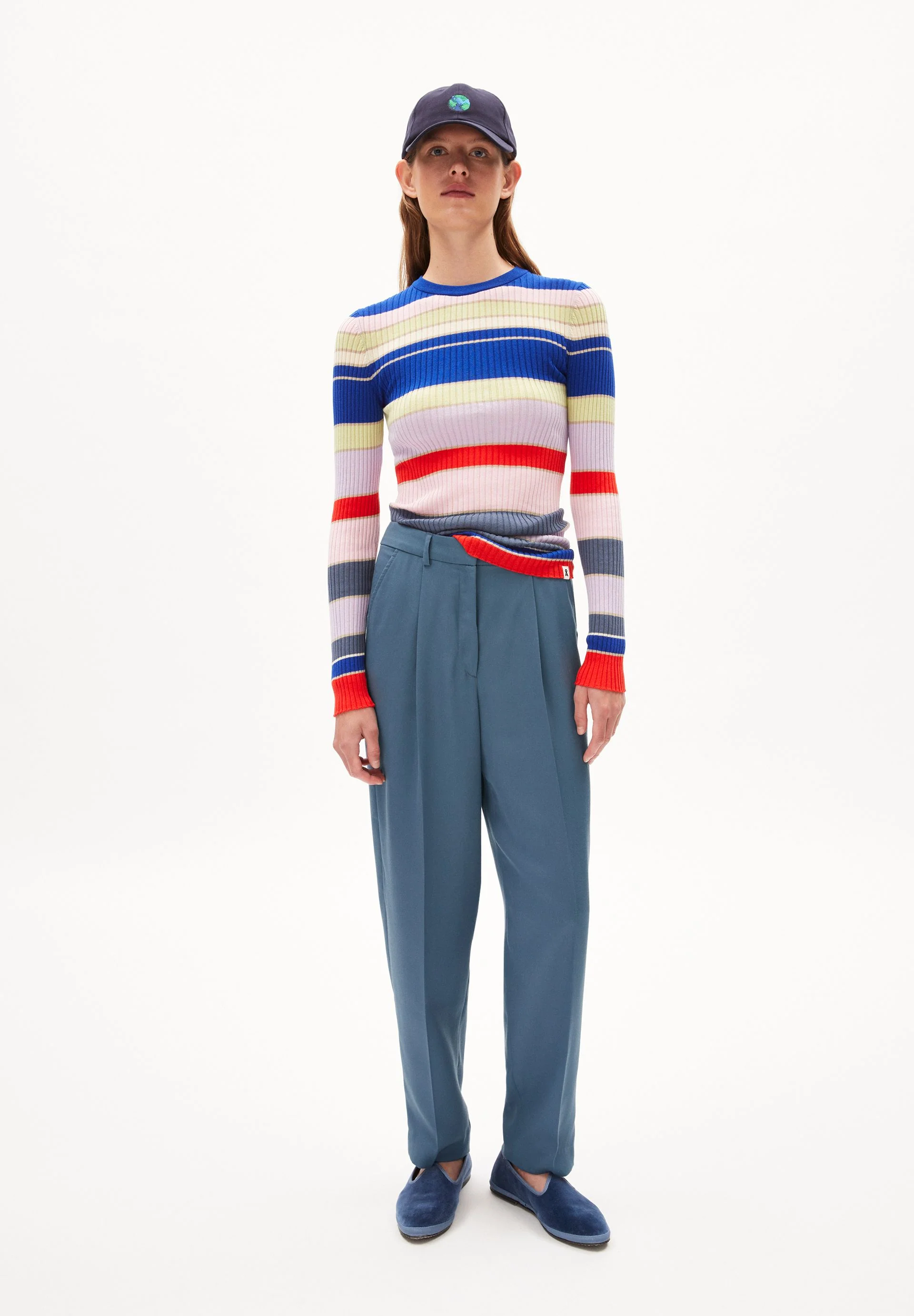 ALAANIA COLLEGE STRIPE | dynamo blue-red alert - Image 5