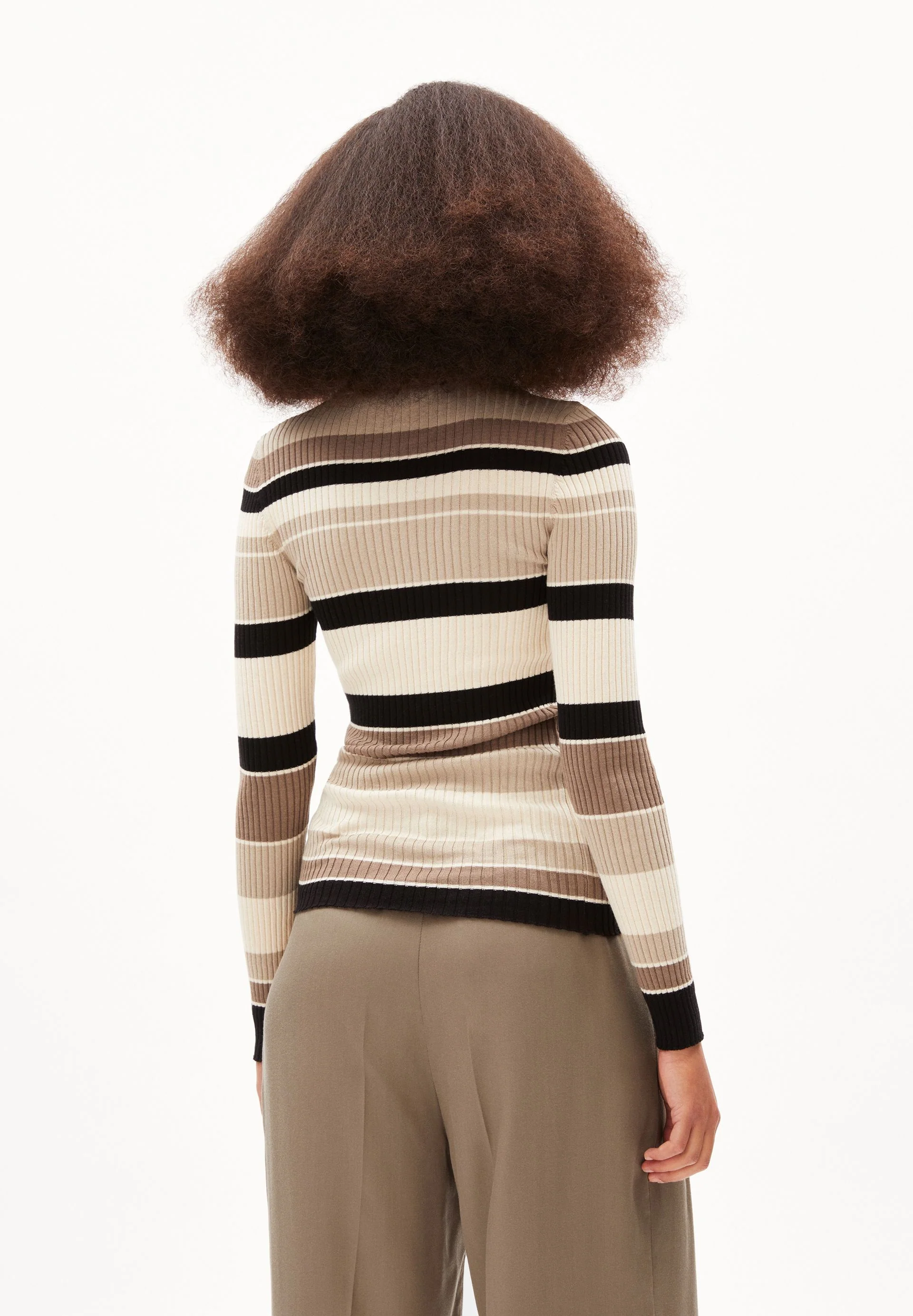 ALAANIA COLLEGE STRIPE | sandstone - Image 2