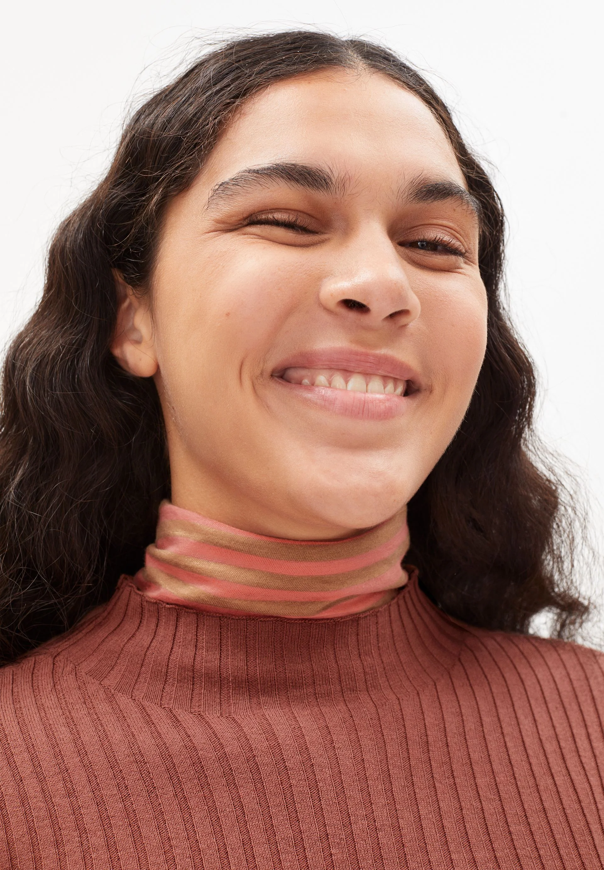 ALAANIA STRICKPULLOVER | copper glow - Image 3