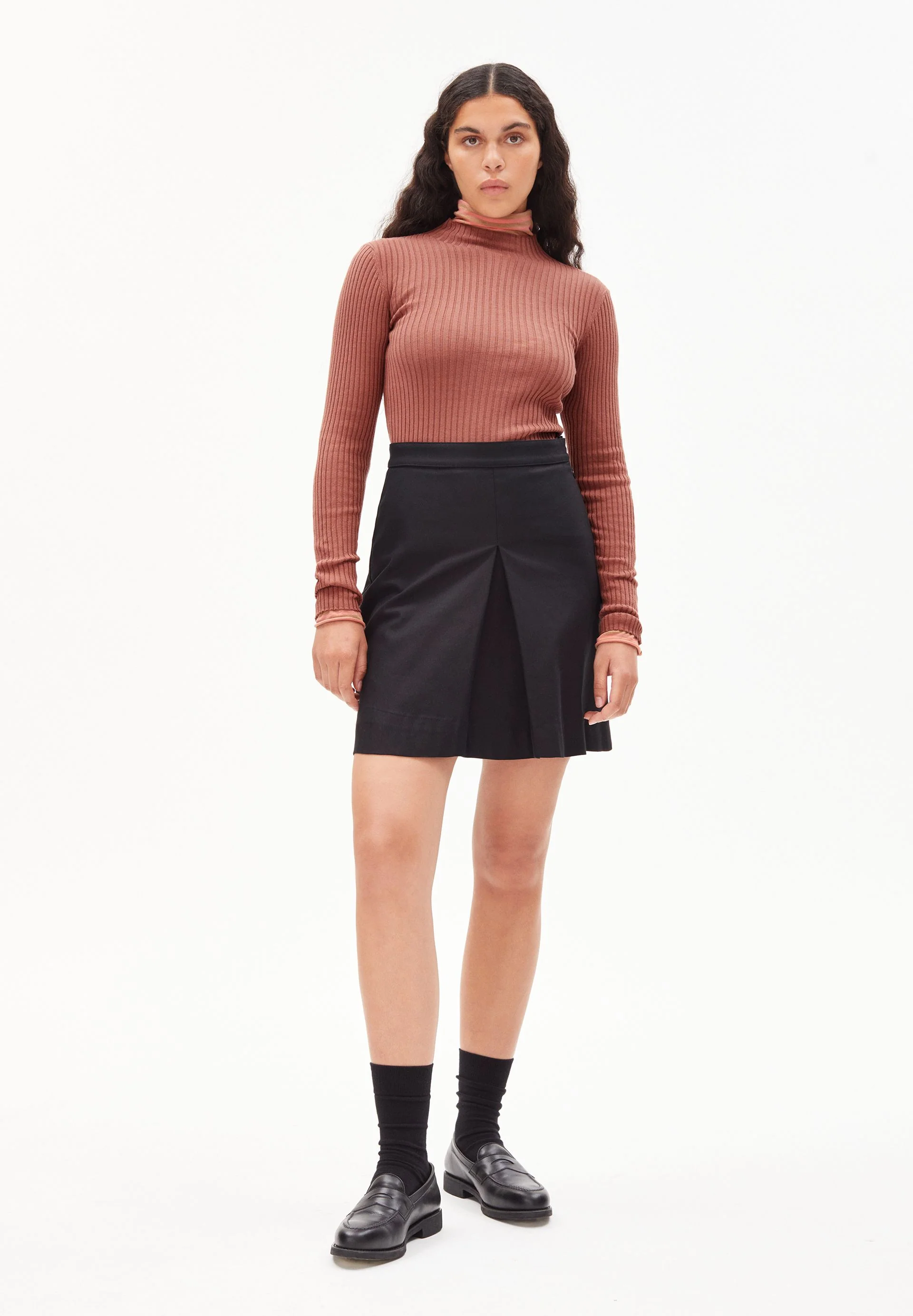 ALAANIA STRICKPULLOVER | copper glow - Image 5