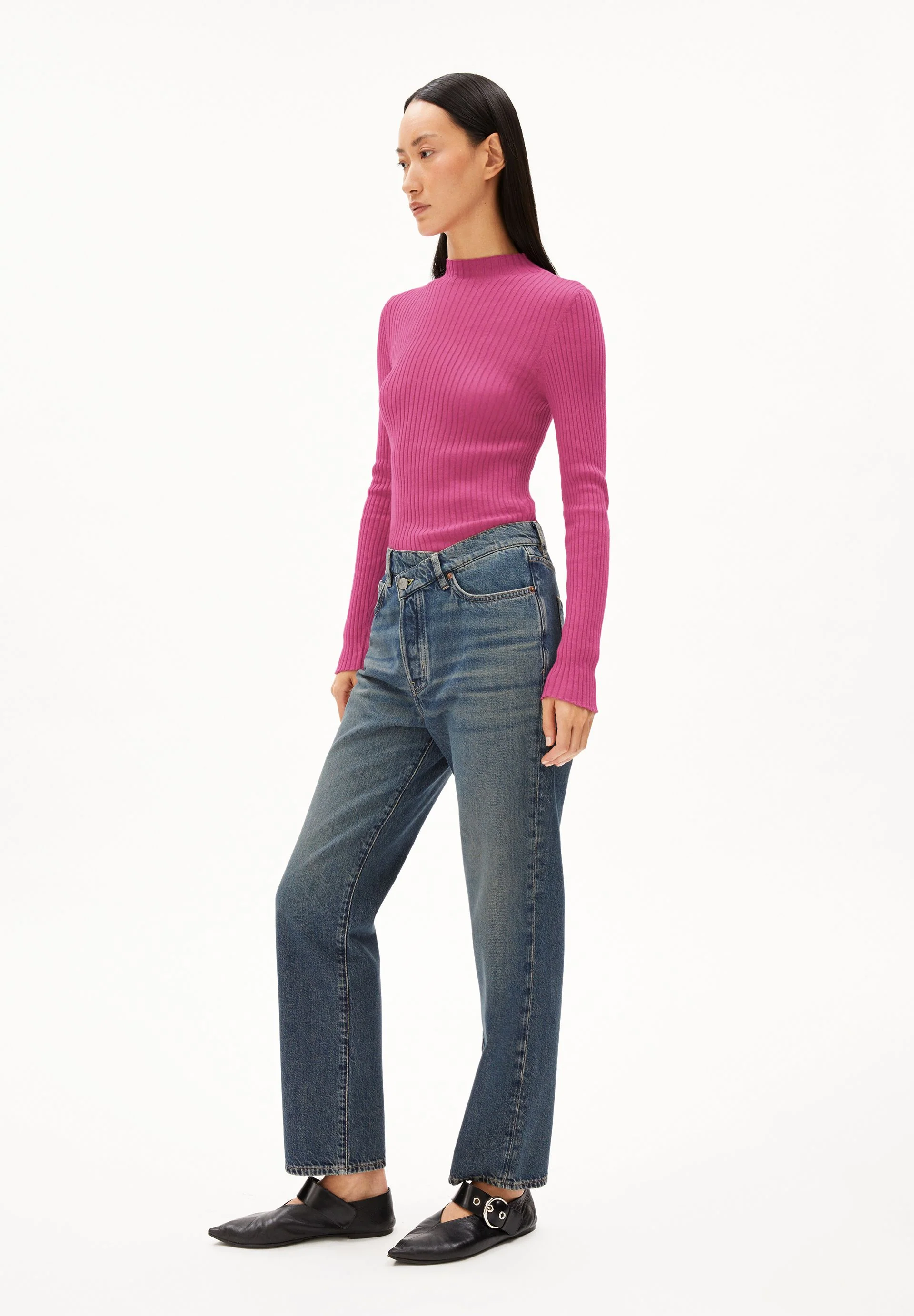 ALAANIA STRICKPULLOVER | crushed berry - Image 5