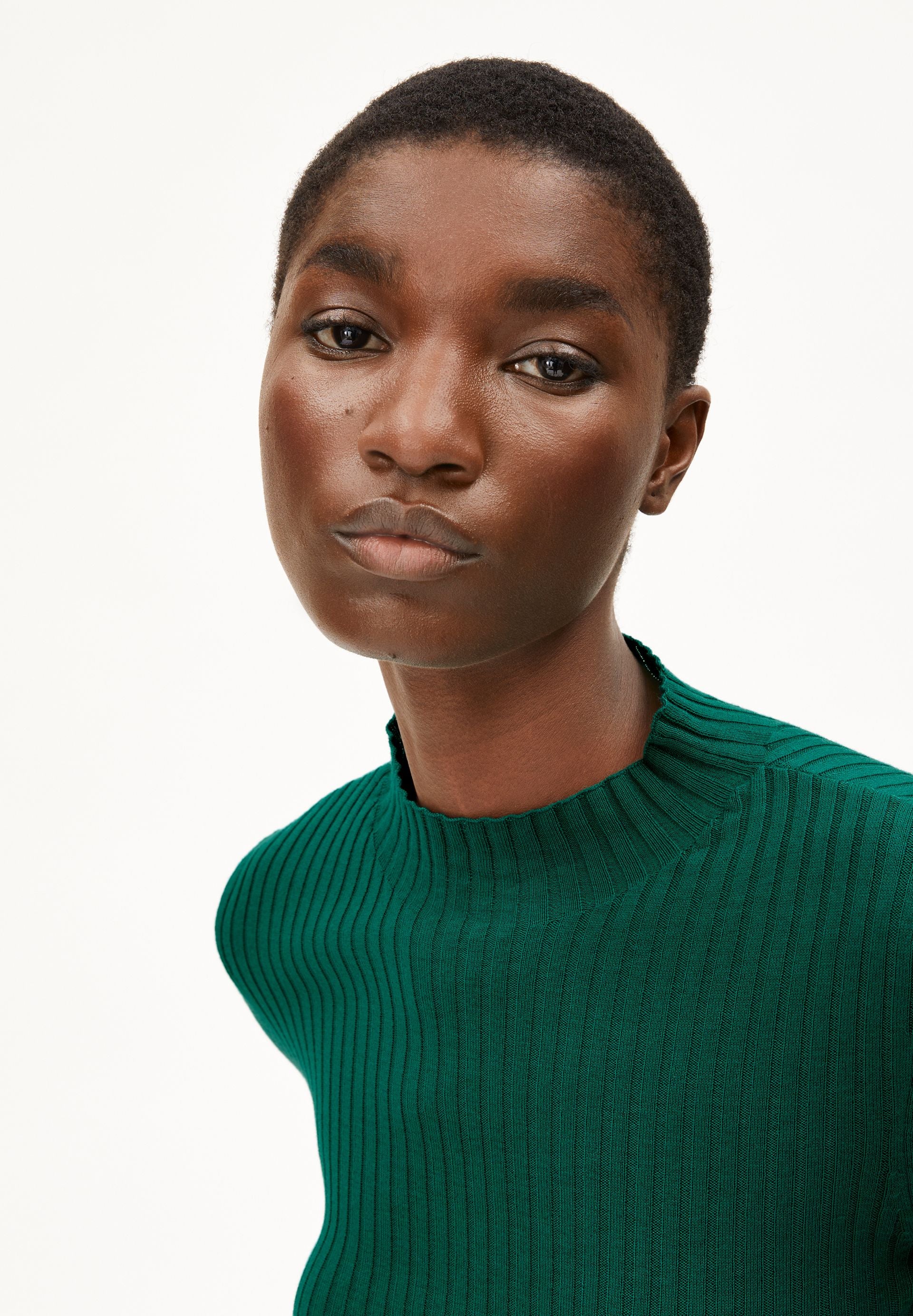 ALAANIA STRICKPULLOVER | emerald green - Image 3