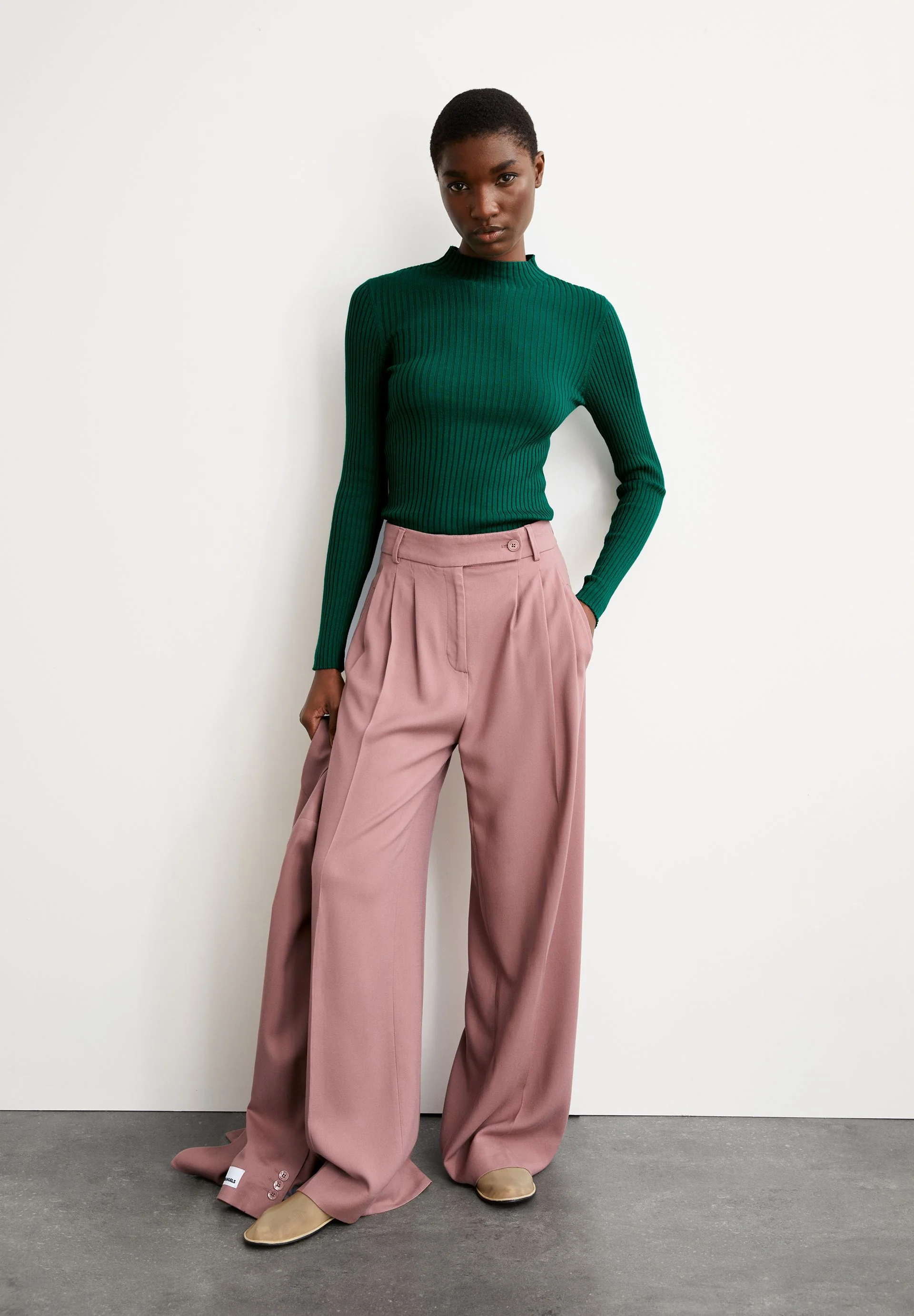 ALAANIA STRICKPULLOVER | emerald green - Image 4