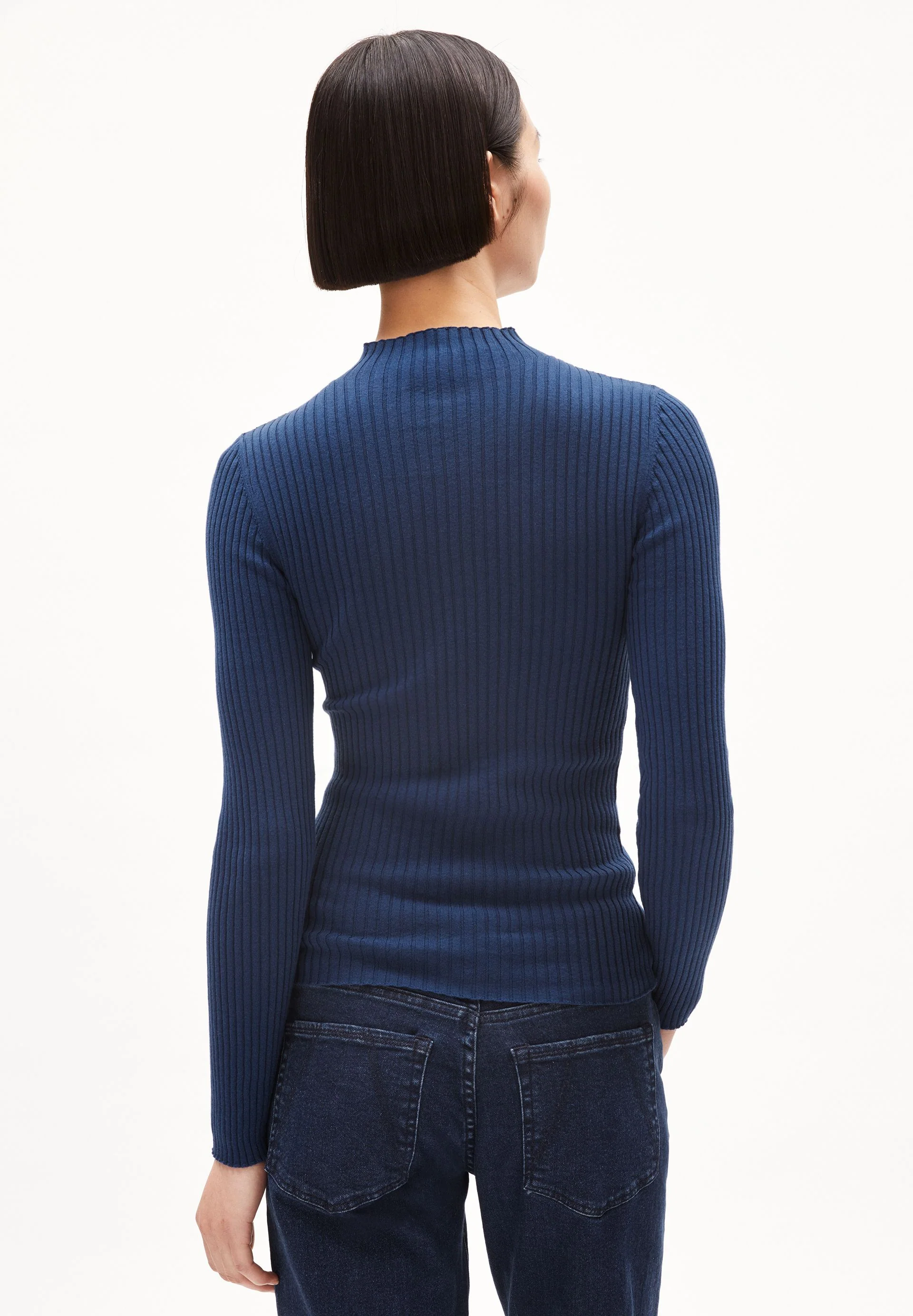 ALAANIA STRICKPULLOVER | faded indigo - Image 2