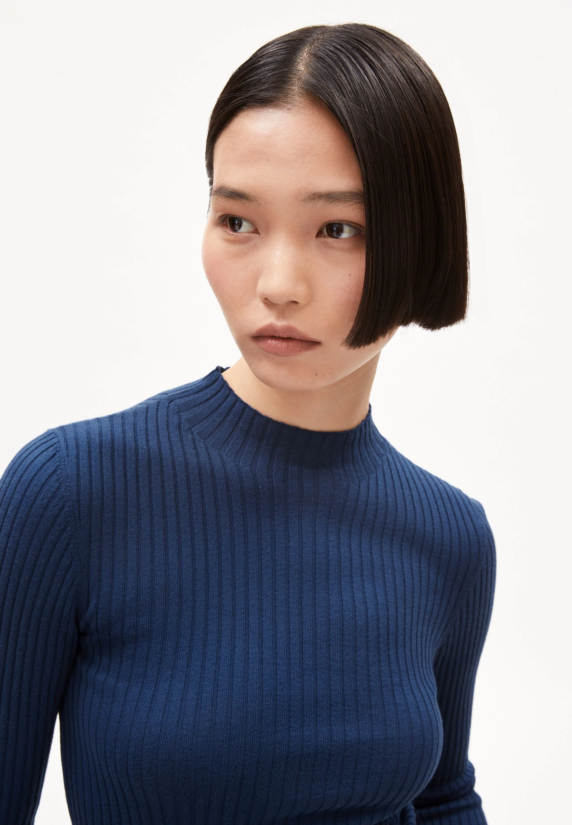ALAANIA STRICKPULLOVER | faded indigo - Image 3