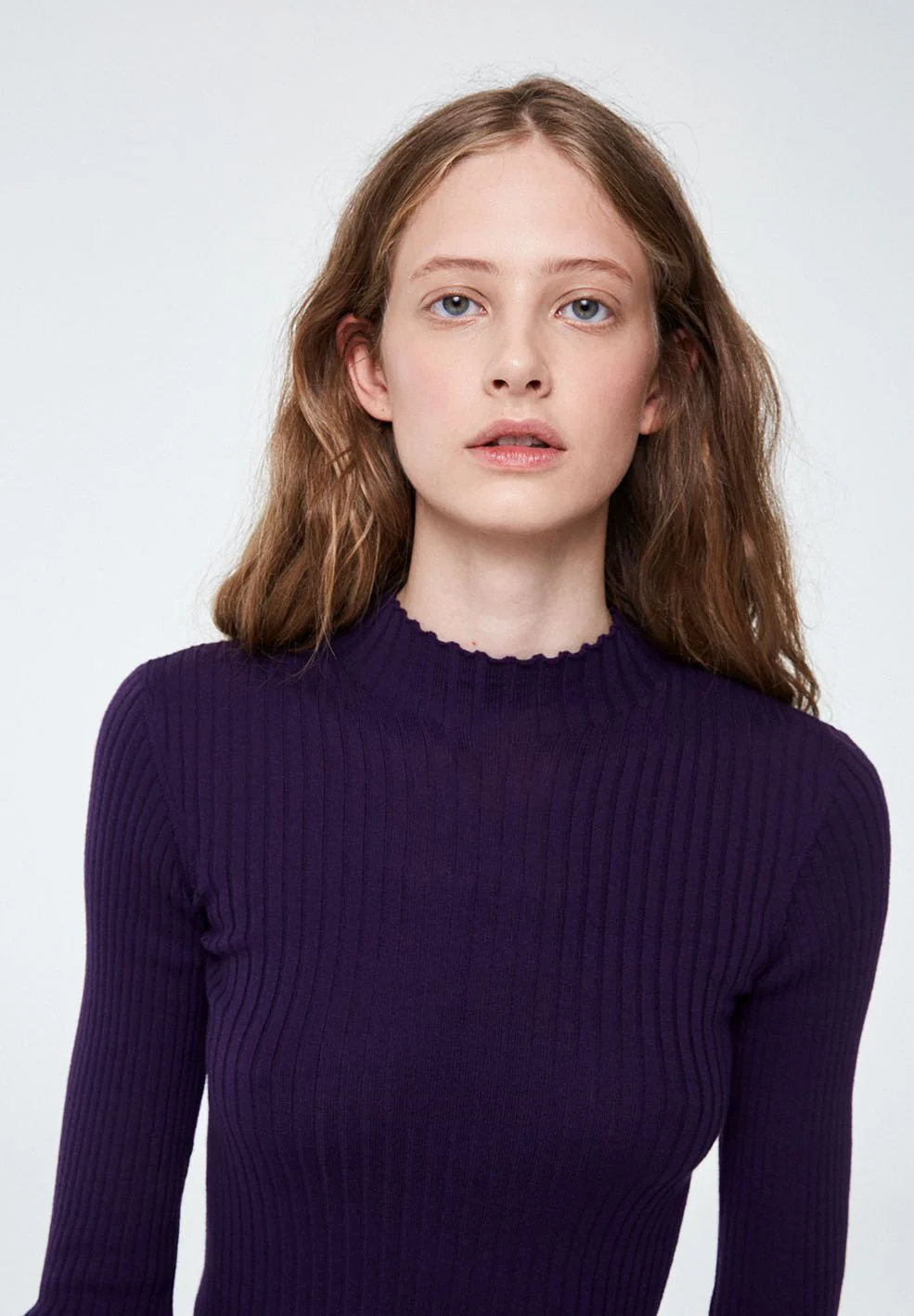 ALAANIA STRICKPULLOVER | grape - Image 3