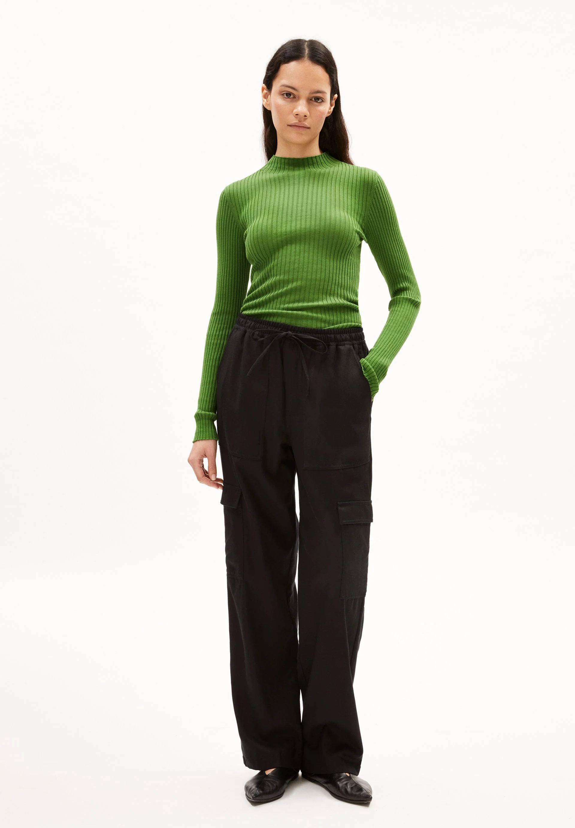 ALAANIA STRICKPULLOVER | ivy green - Image 5