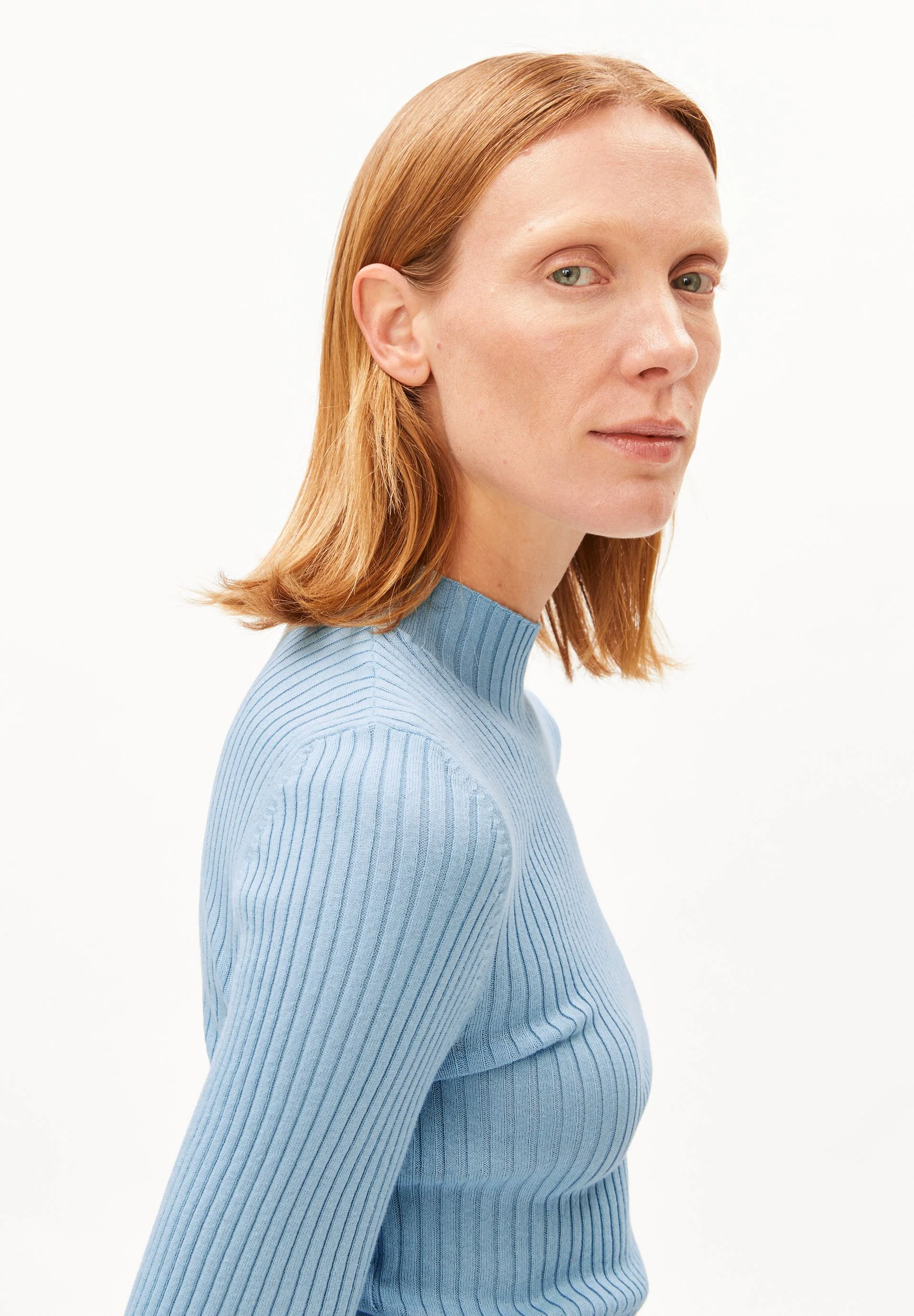 ALAANIA STRICKPULLOVER | blue glow - Image 3