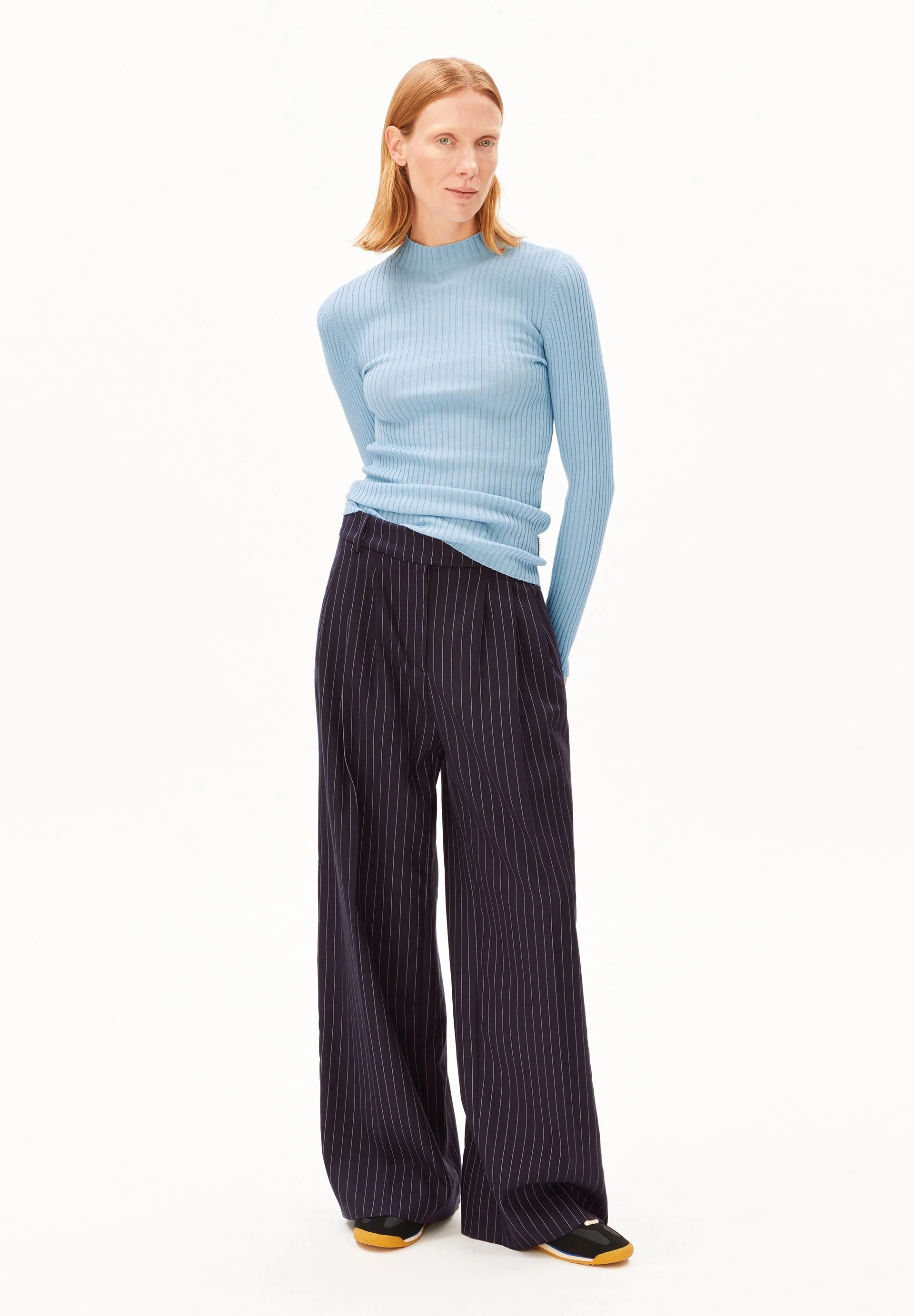 ALAANIA STRICKPULLOVER | blue glow - Image 5