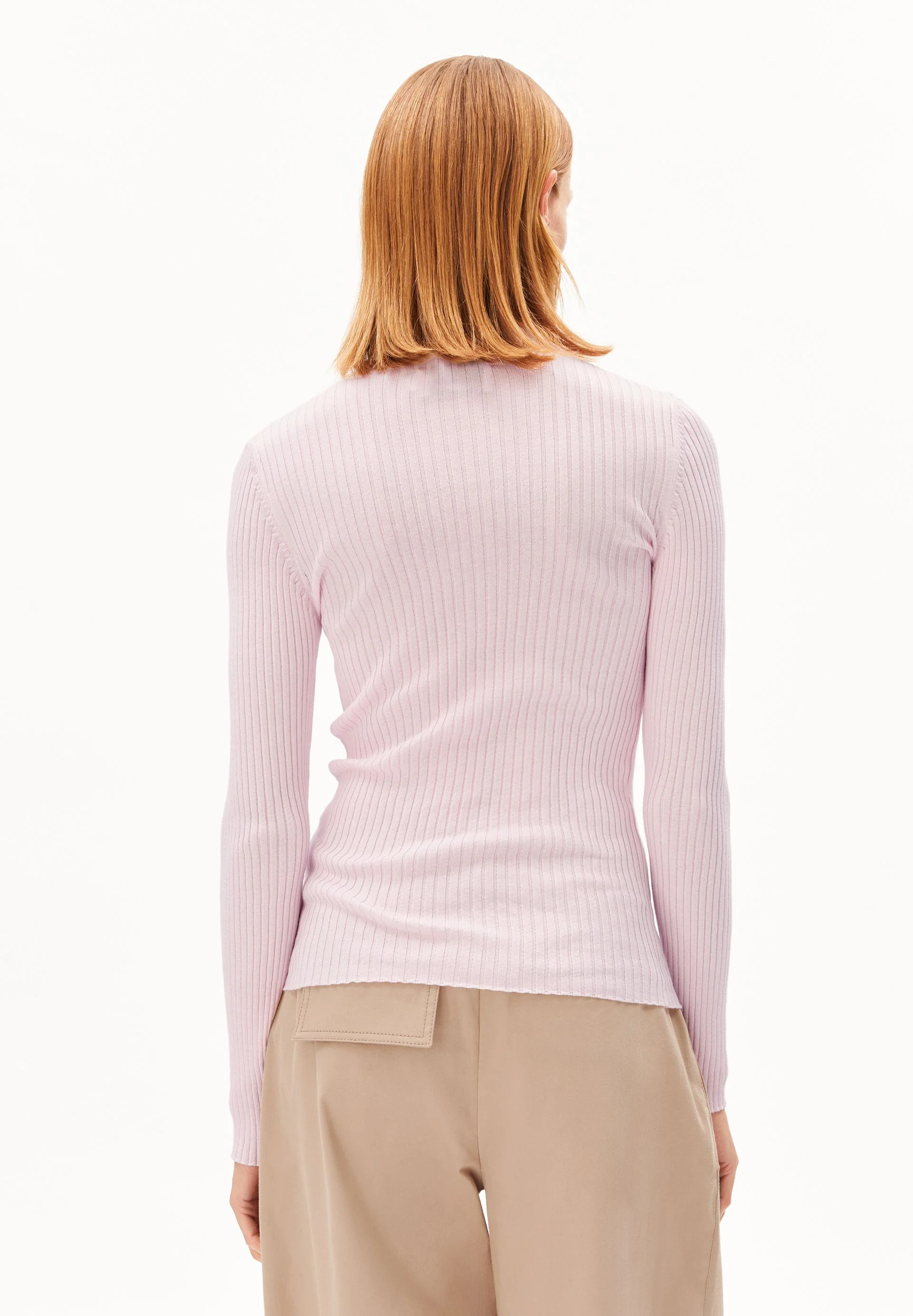 ALAANIA STRICKPULLOVER | pink mist - Image 2