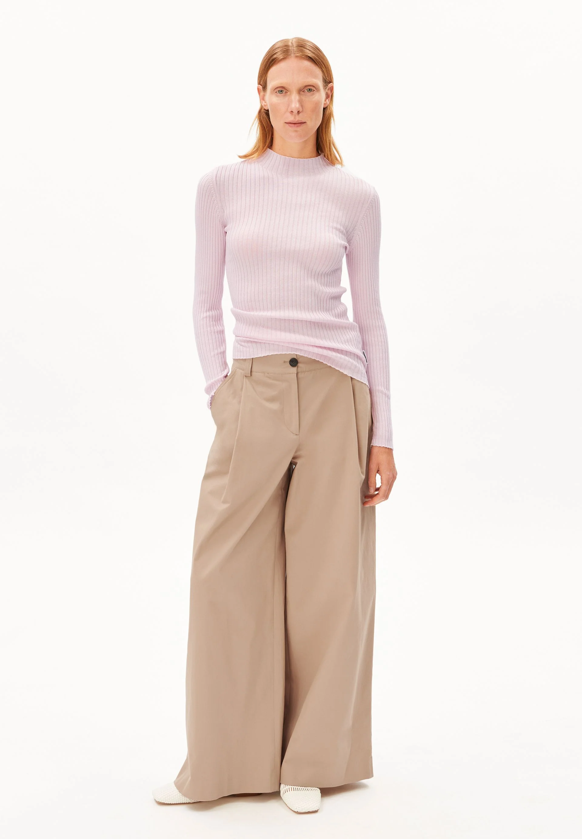 ALAANIA STRICKPULLOVER | pink mist - Image 5