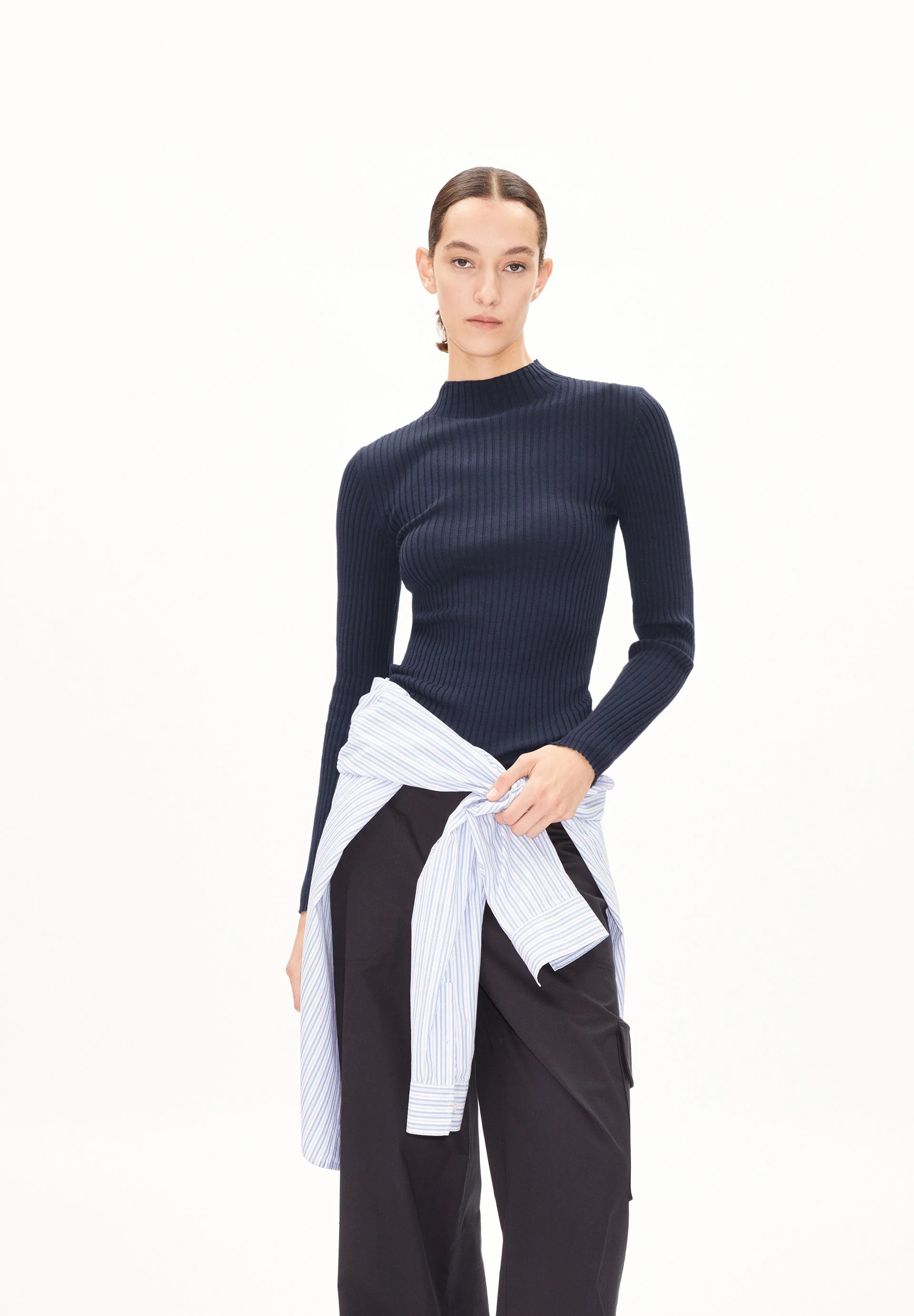 ALAANIA STRICKPULLOVER | night sky - Image 4
