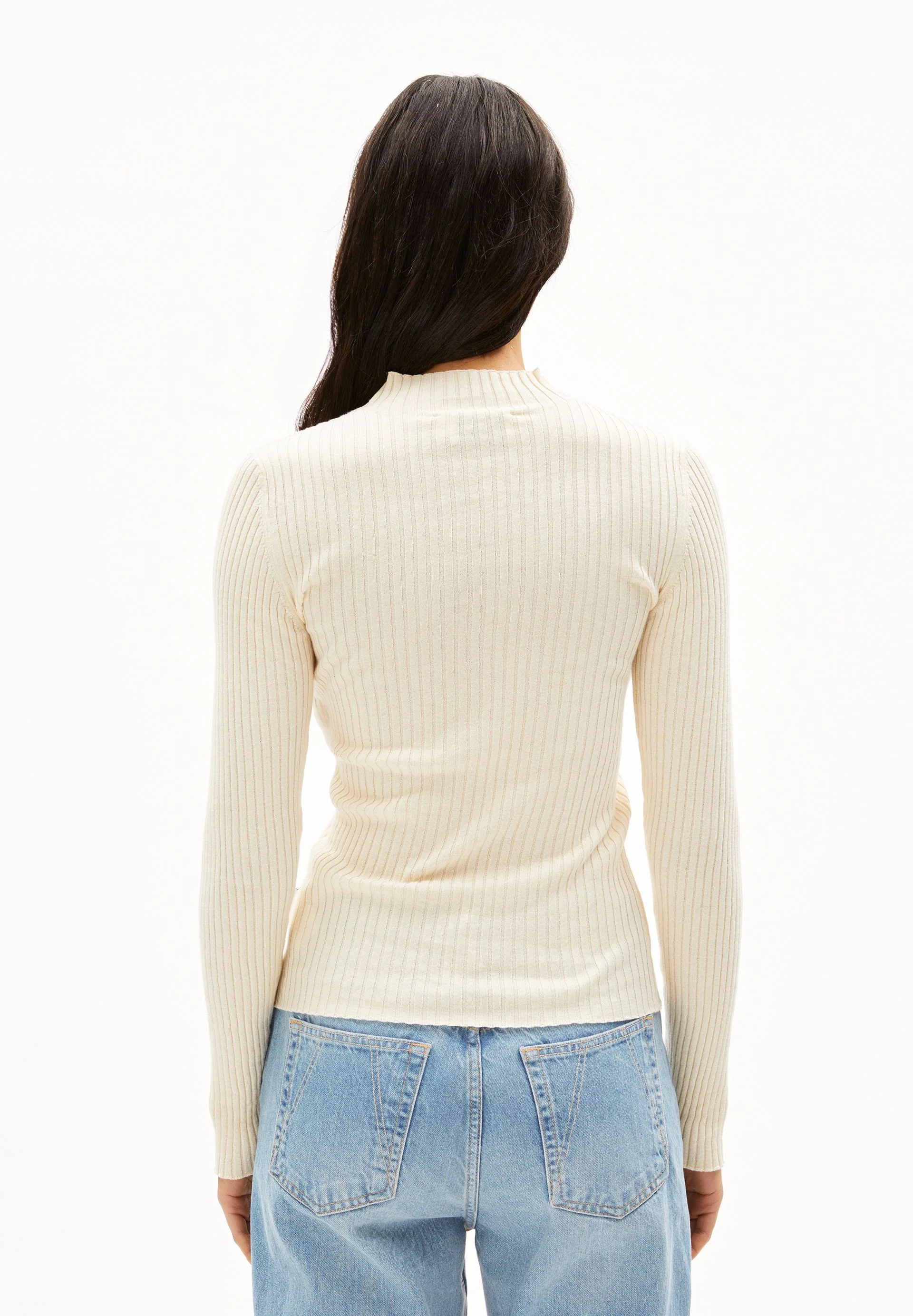 ALAANIA STRICKPULLOVER | oatmilk - Image 2