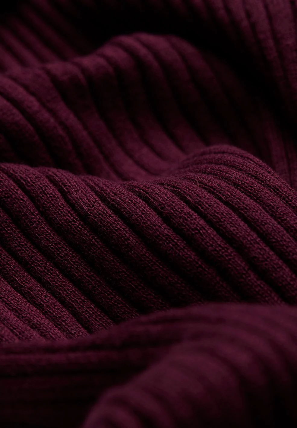 ALAANIA STRICKPULLOVER | port wine - Image 5