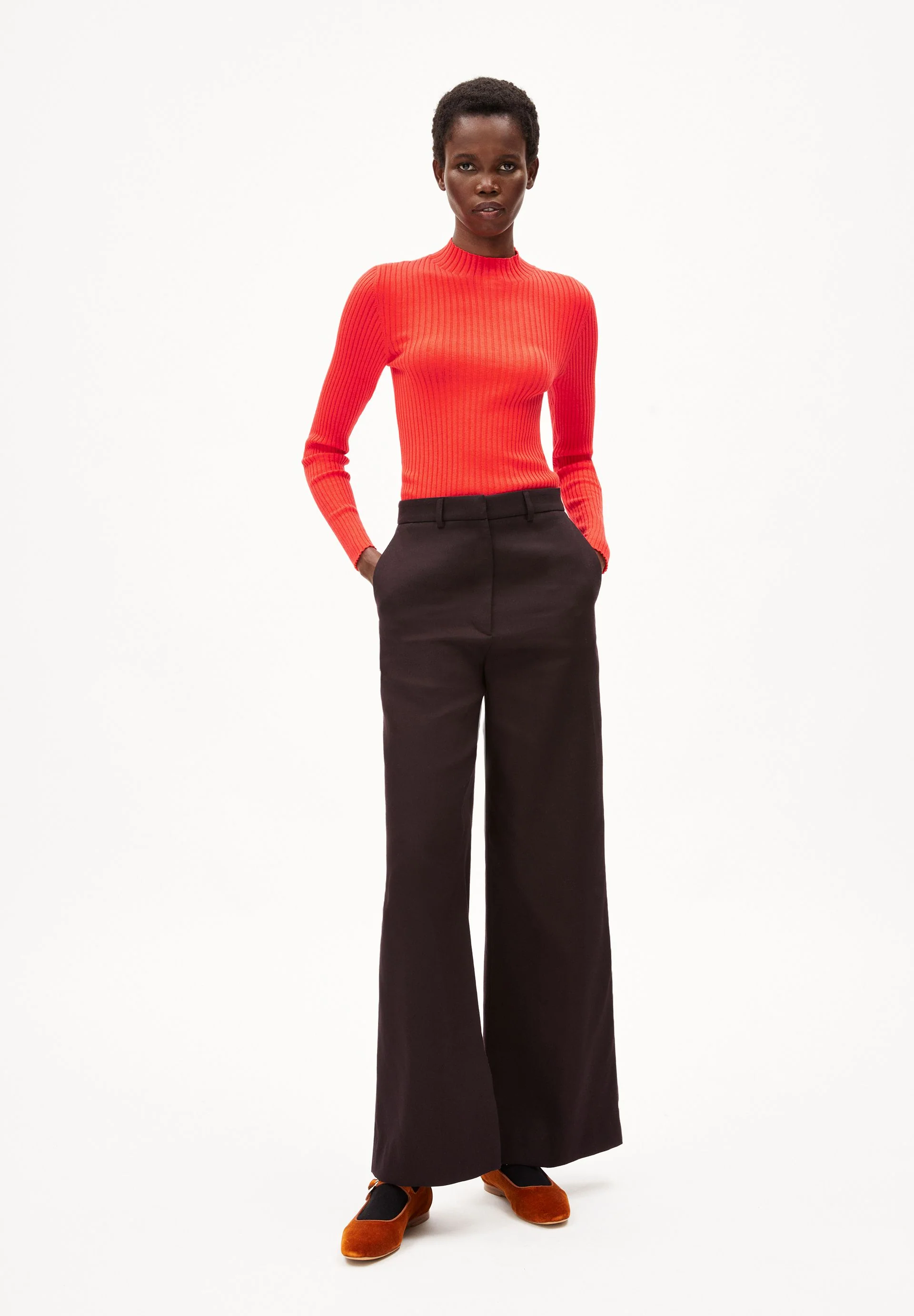ALAANIA STRICKPULLOVER | red alert - Image 5