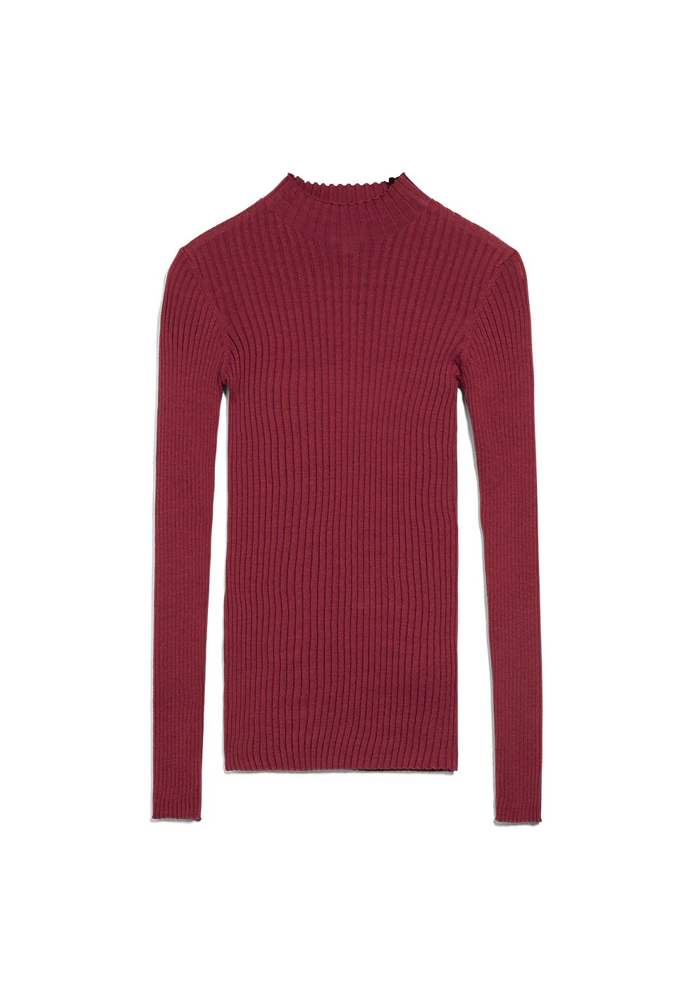 ALAANIA STRICKPULLOVER | rosewood - Image 6