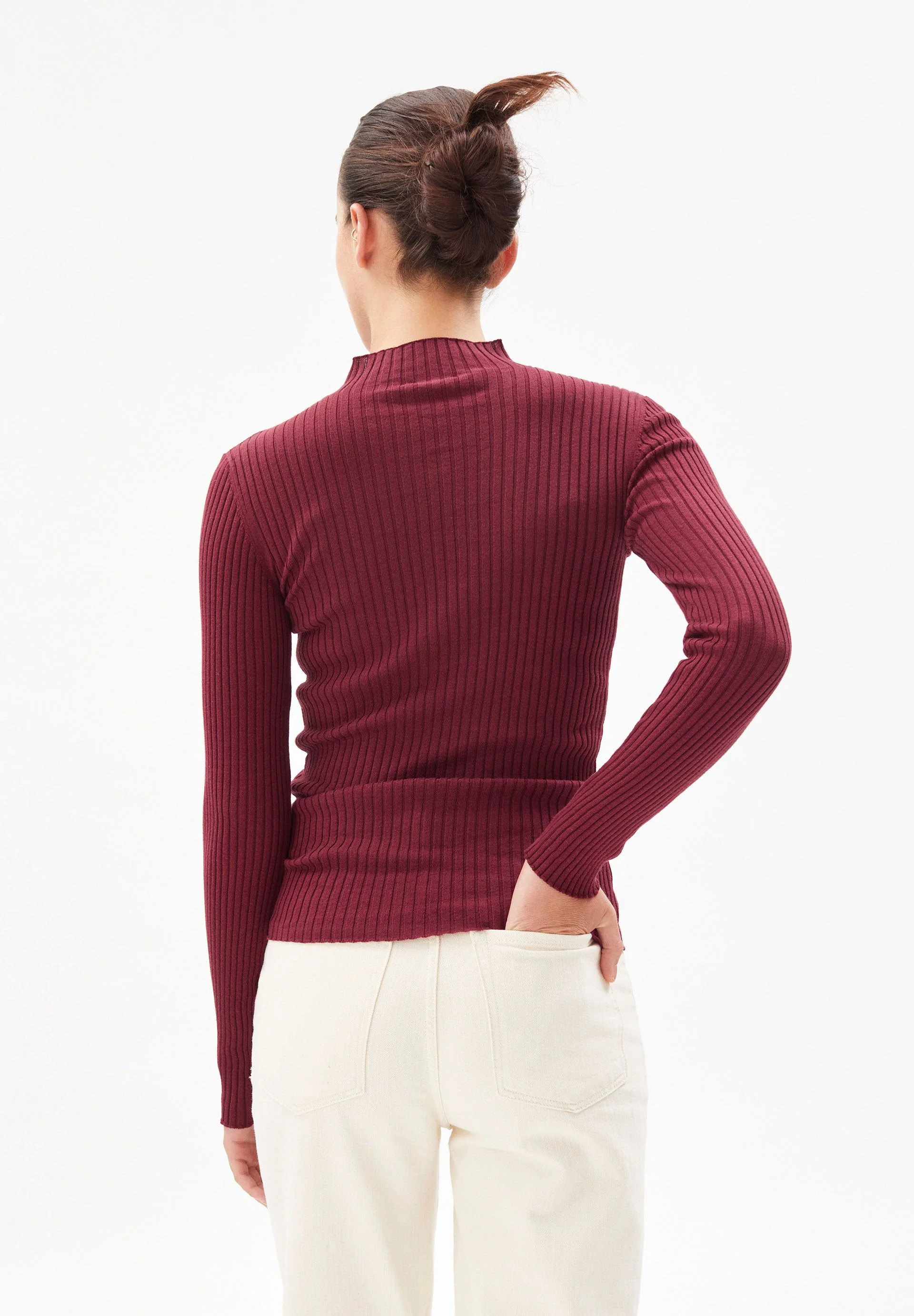 ALAANIA STRICKPULLOVER | ruby red - Image 2
