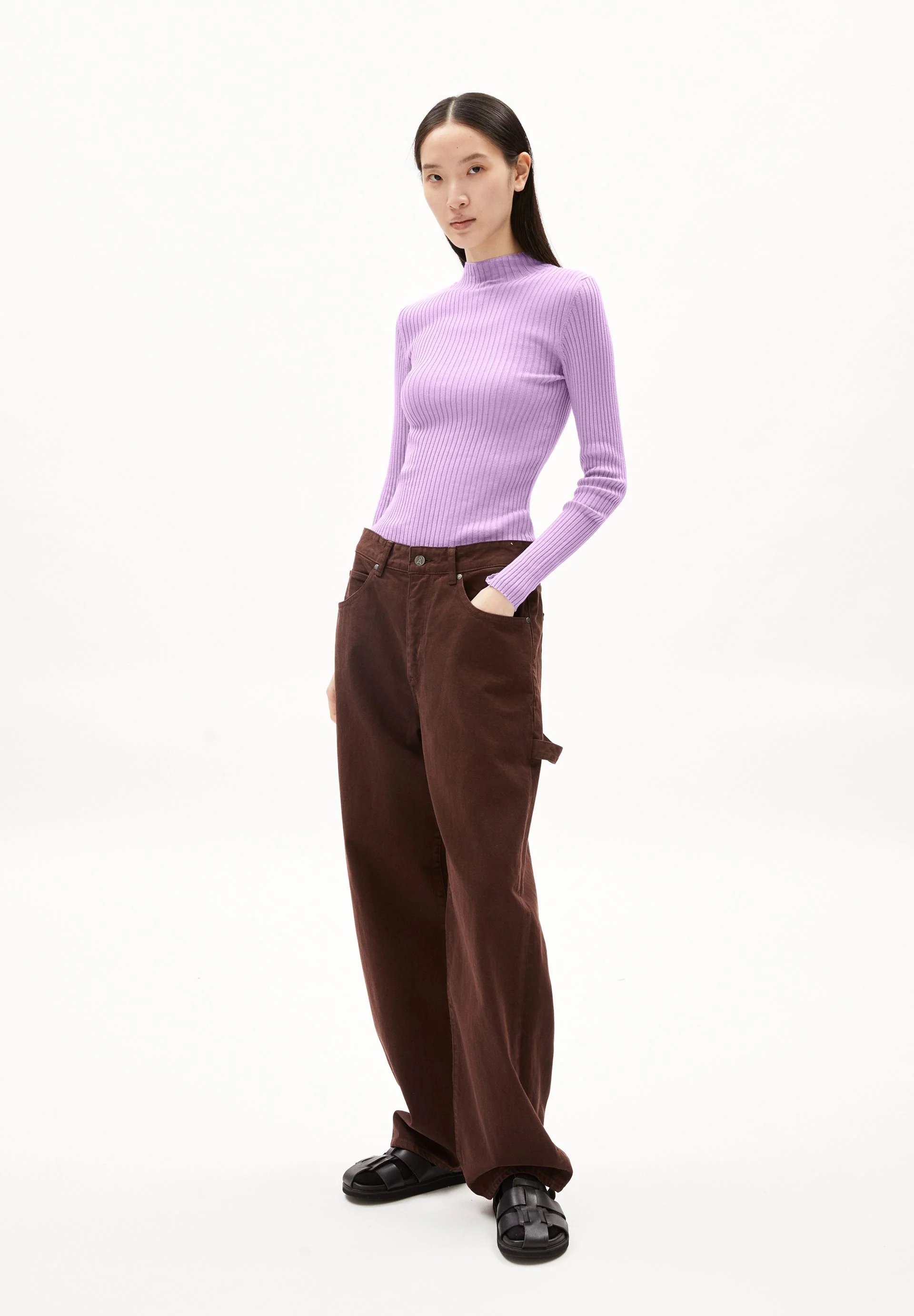 ALAANIA STRICKPULLOVER | smart lilac - Image 5