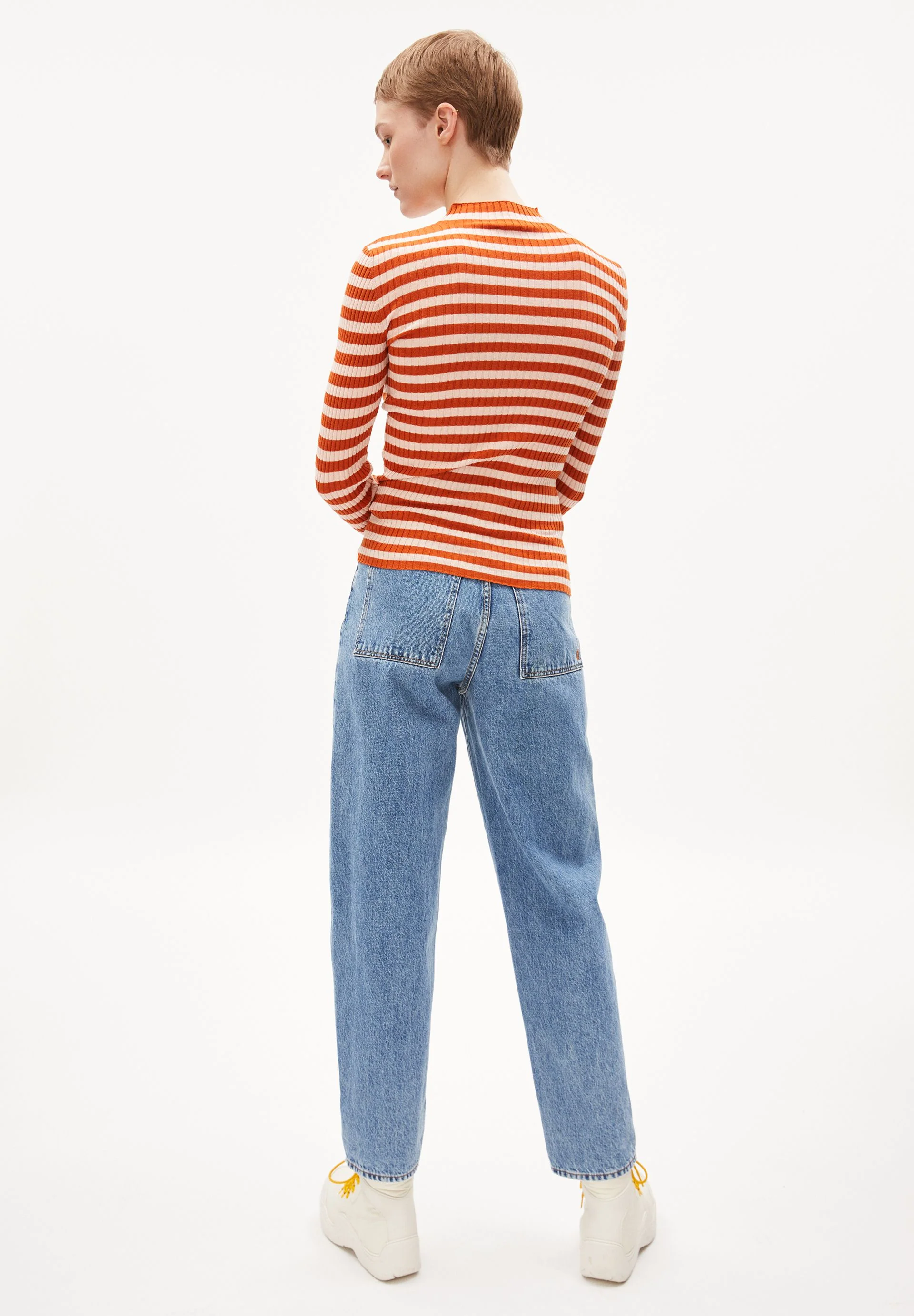 ALAANIA STRIPED | burnt-rose quartz - Image 2