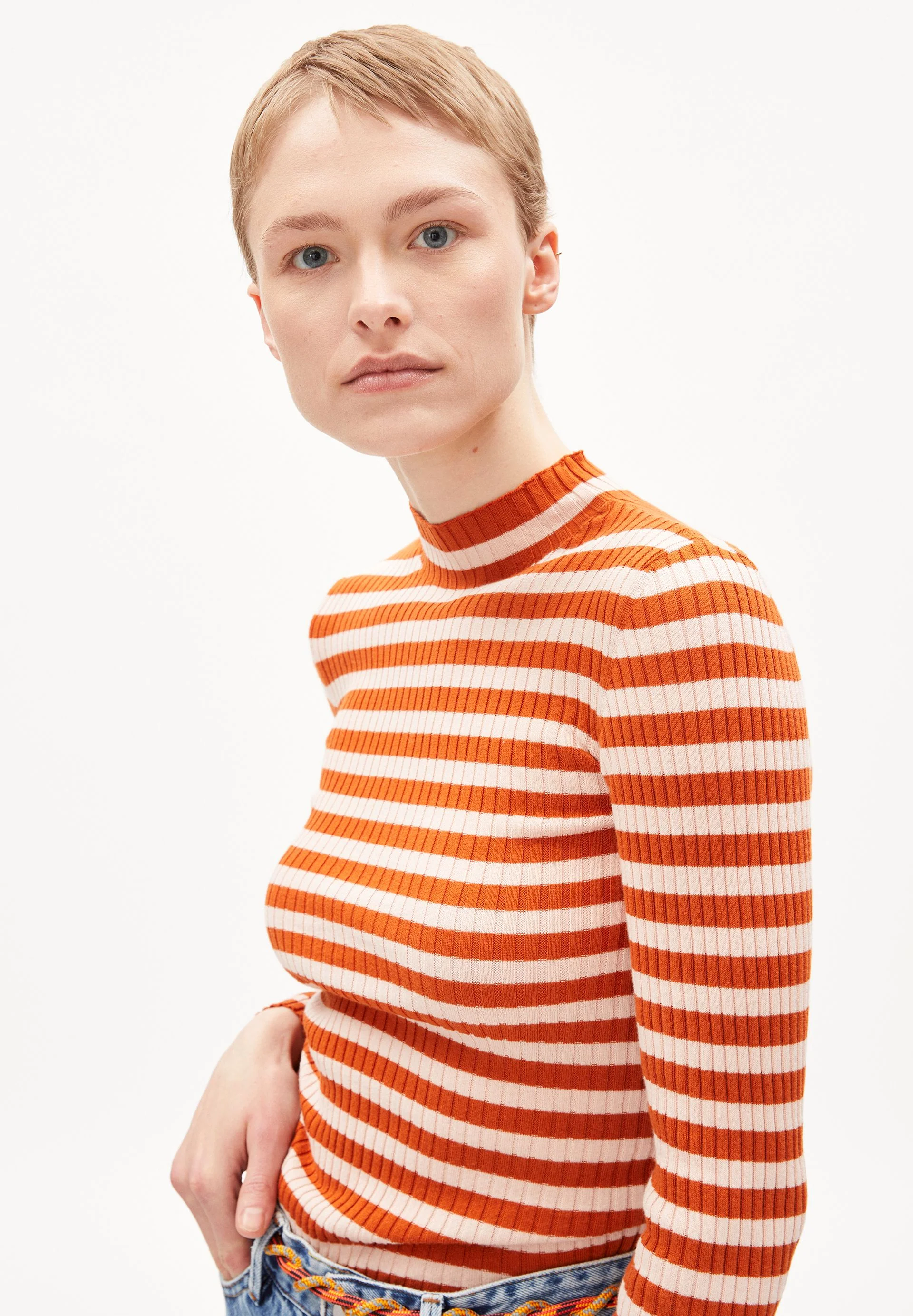 ALAANIA STRIPED | burnt-rose quartz - Image 3